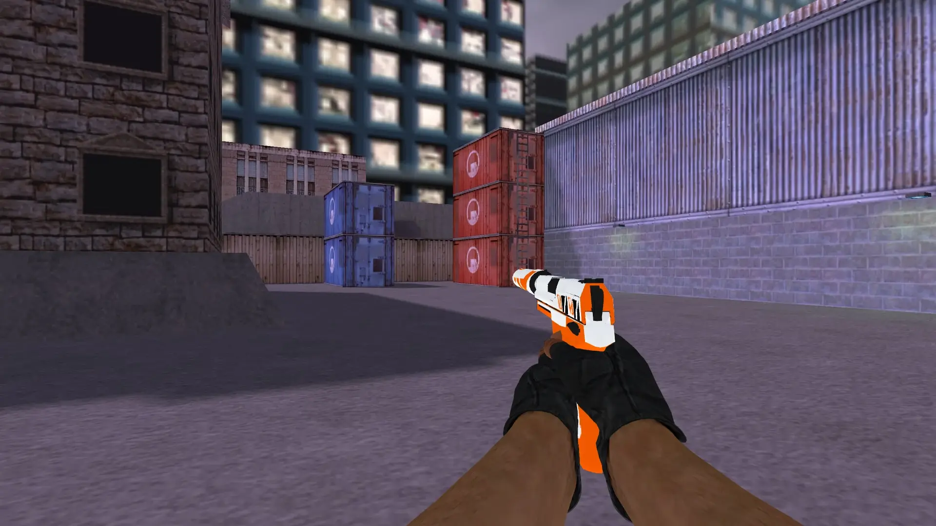 USP | Asiimov — cs_assault (first person)