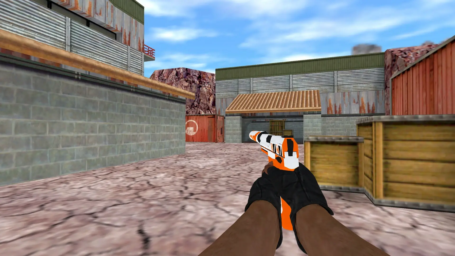 USP | Asiimov — de_nuke (first person)