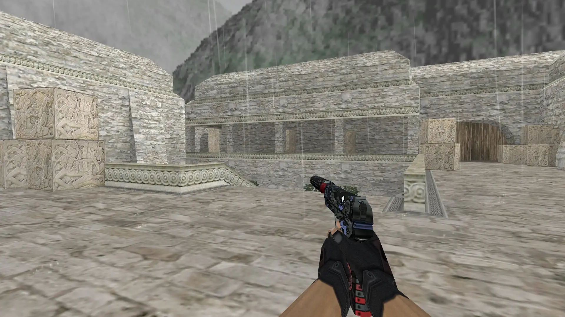 USP Aztec — de_aztec (first person)