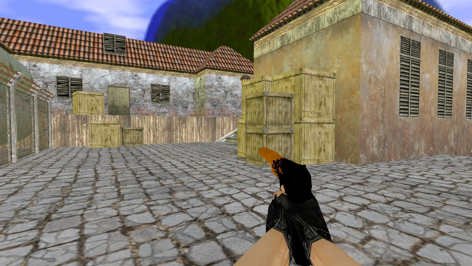 USP Blaze — de_inferno (first person)