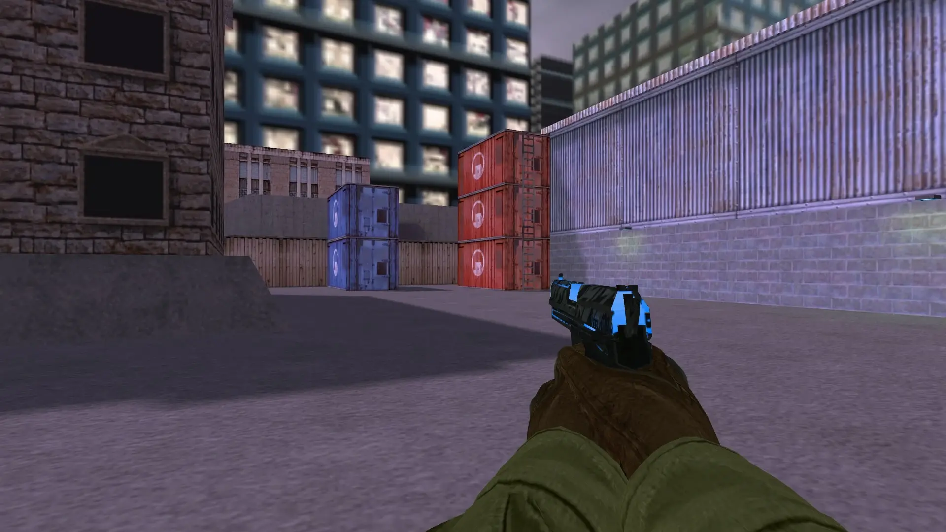 USP Blue Orion — cs_assault (first person)