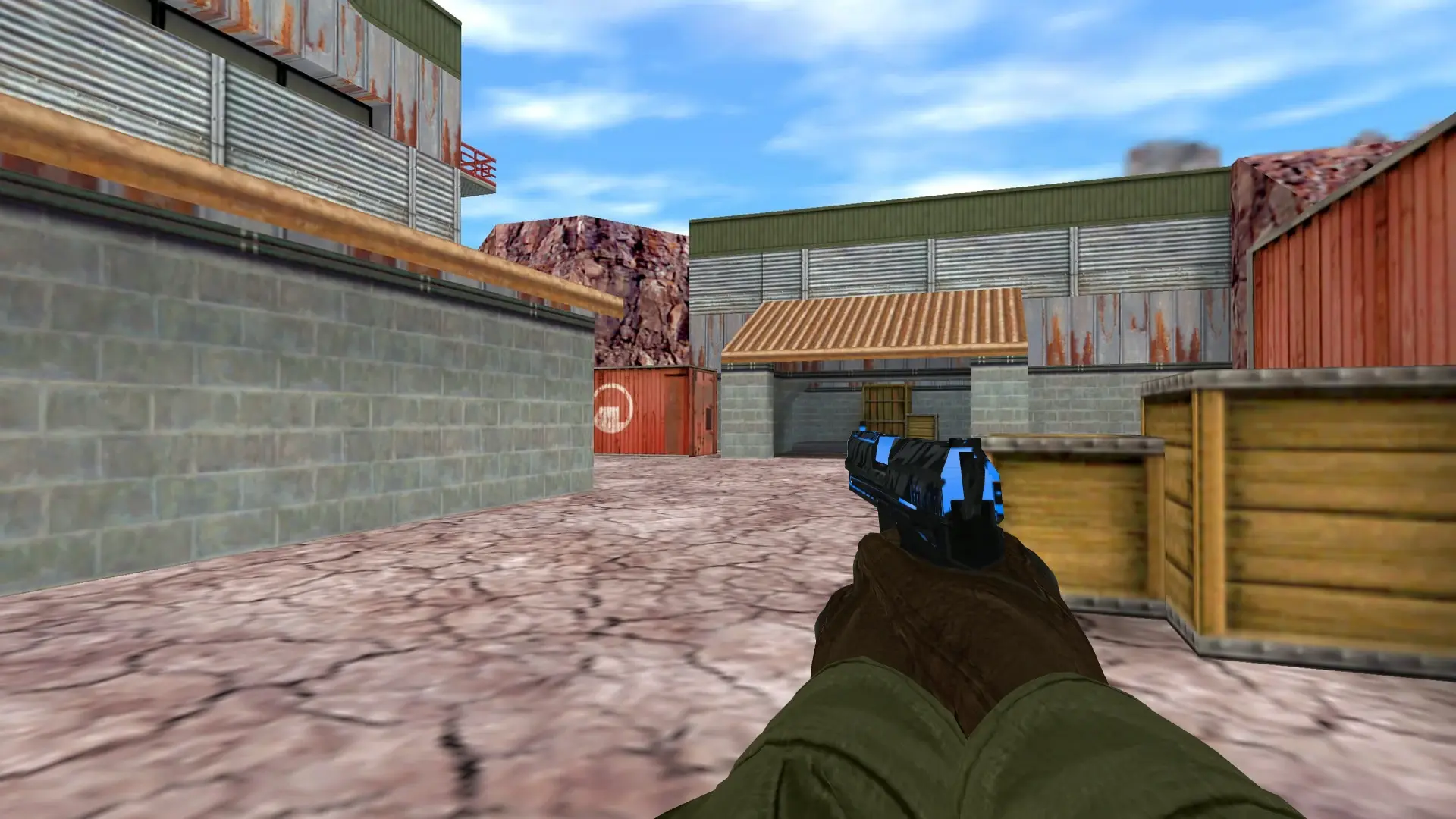 USP Blue Orion — de_nuke (first person)