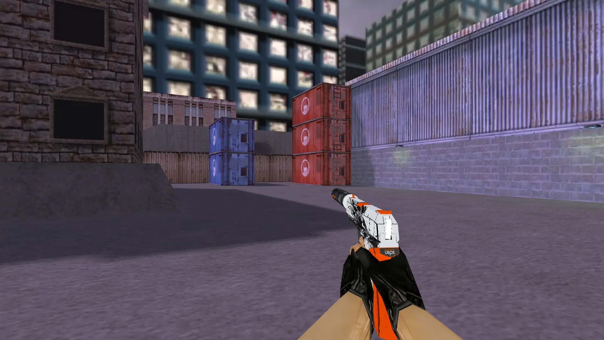 USP Brotherhood — cs_assault (first person)