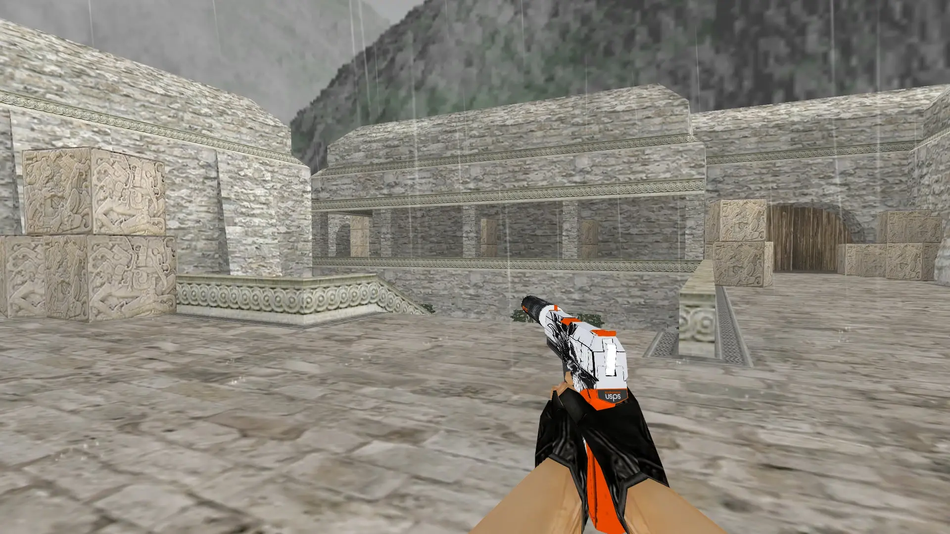 USP Brotherhood — de_aztec (first person)