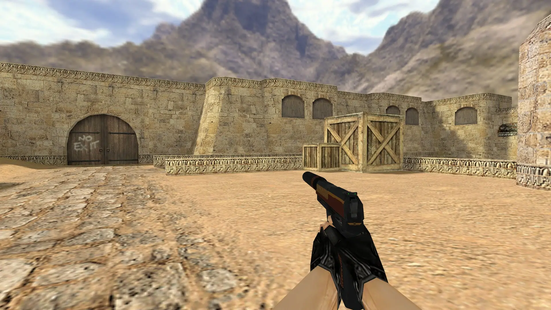 USP Business Class — de_dust2 (first person)