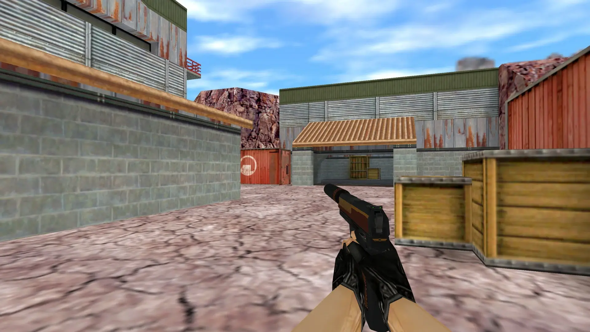 USP Business Class — de_nuke (first person)