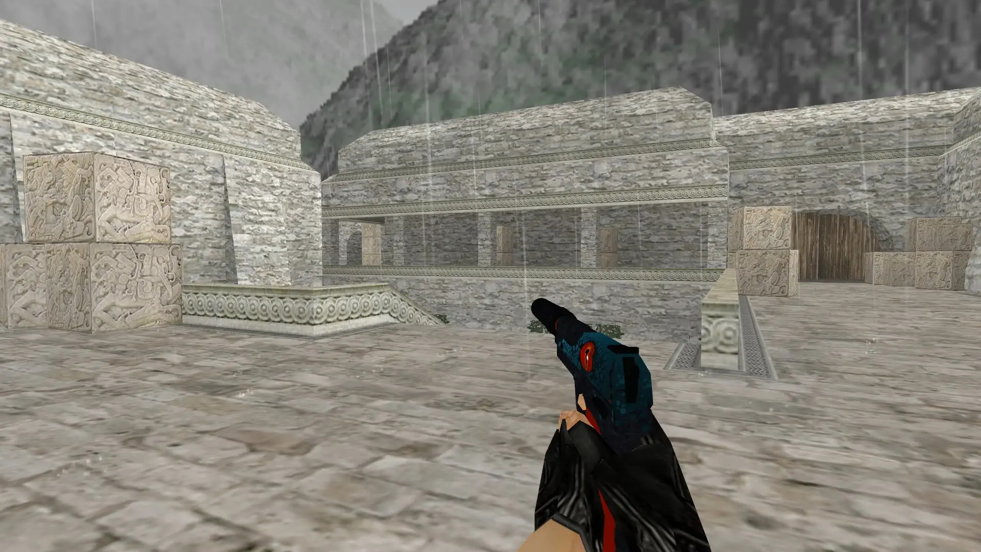 USP | Caiman — de_aztec (first person)