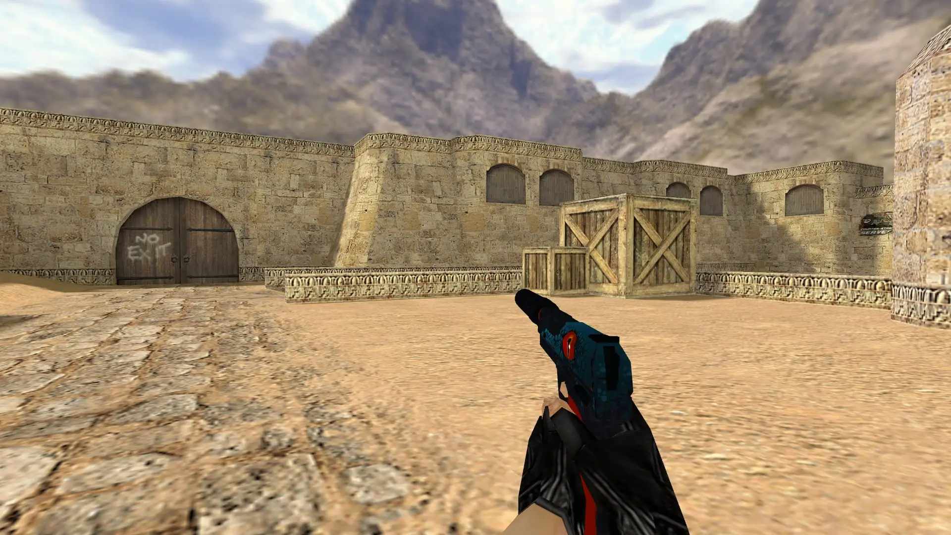 USP | Caiman — de_dust2 (first person)