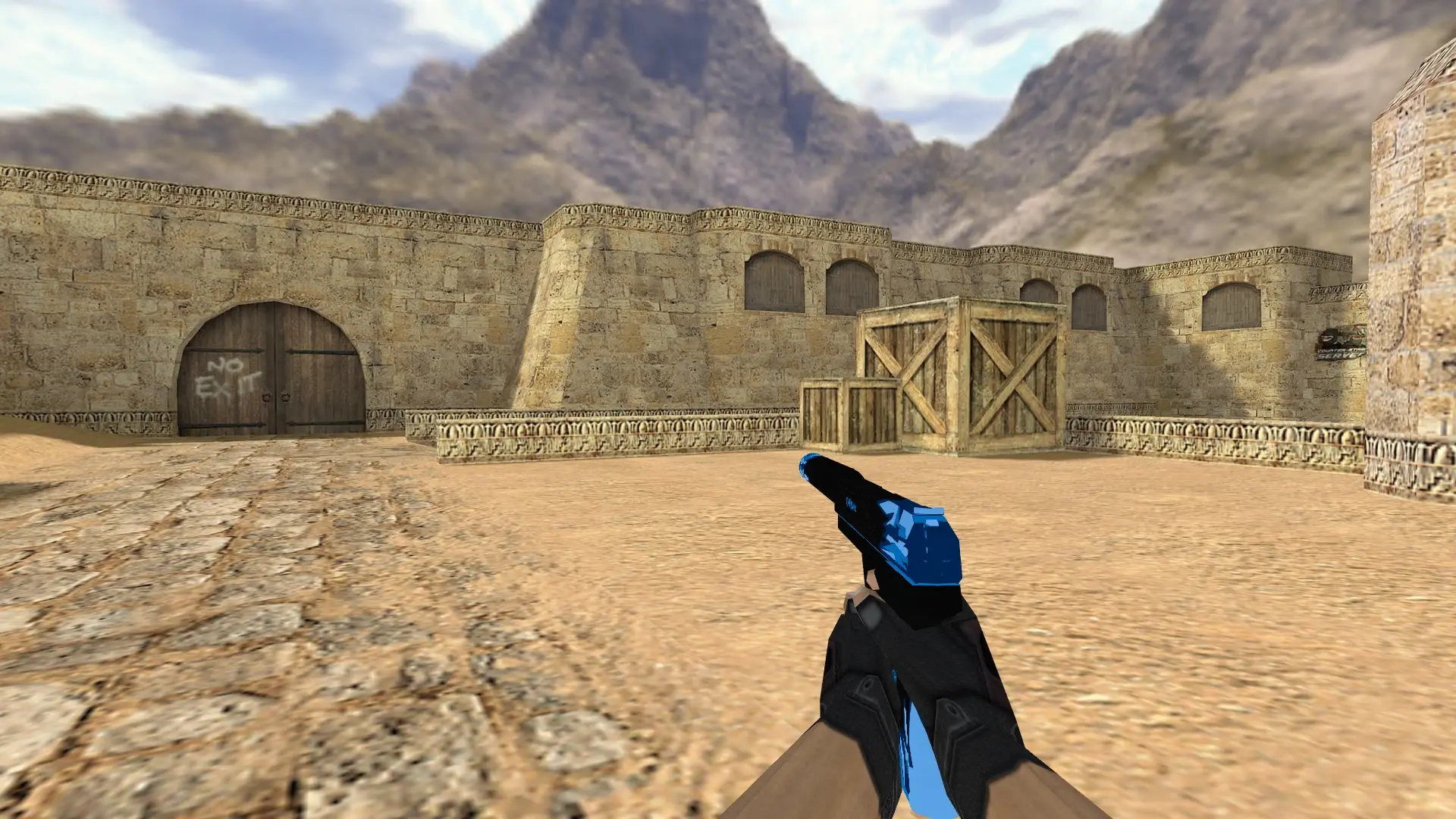 USP Carbonic — de_dust2 (first person)