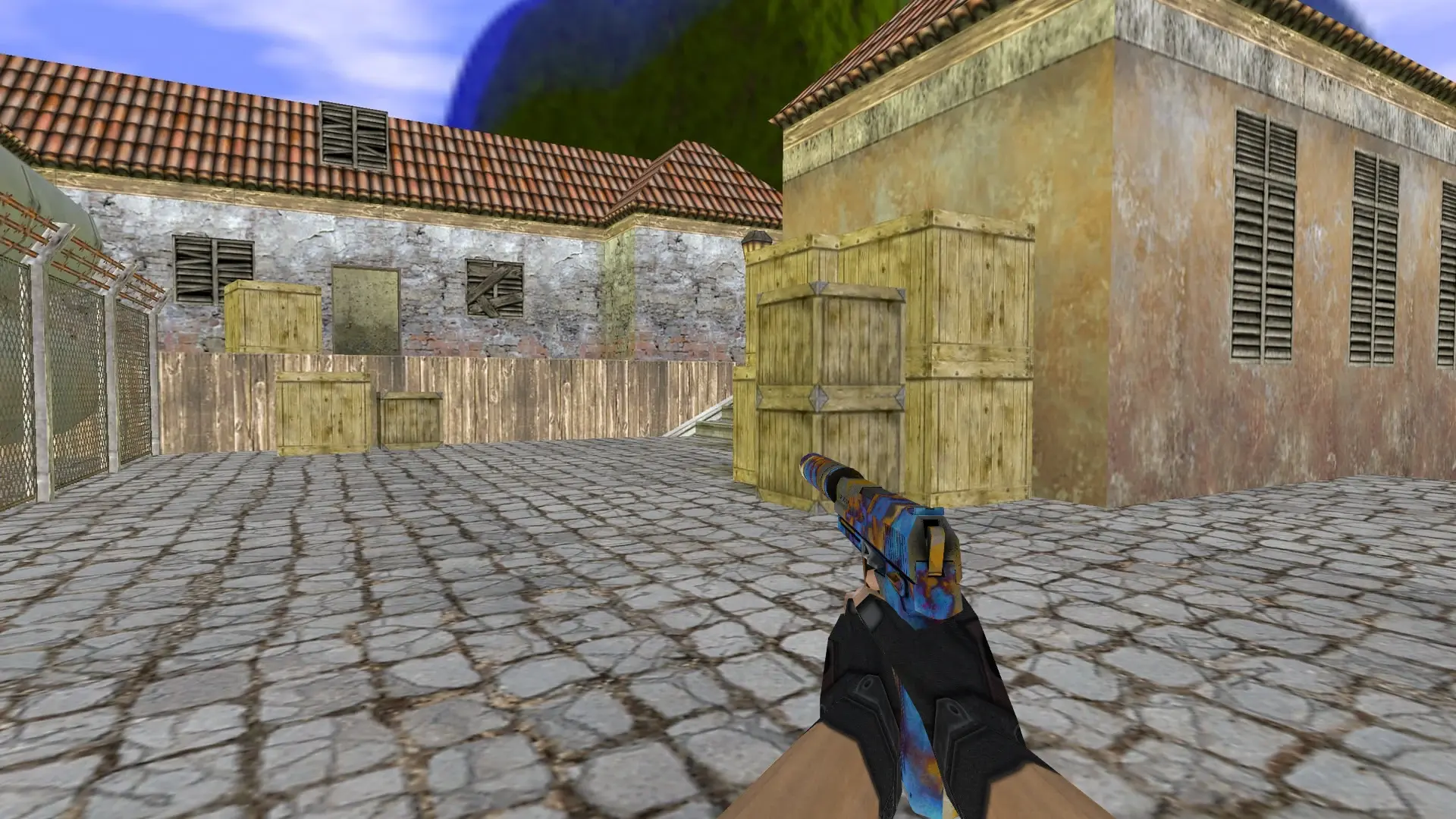 USP | Case Hardened — de_inferno (first person)