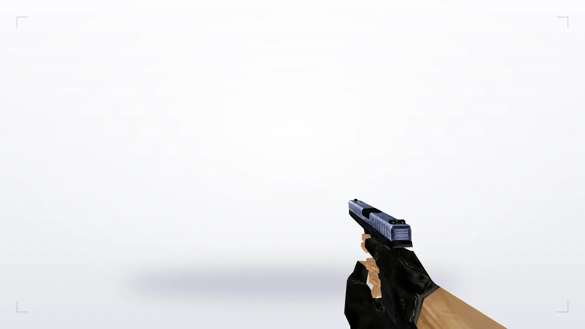 Glock-18 Blue Steel — first person