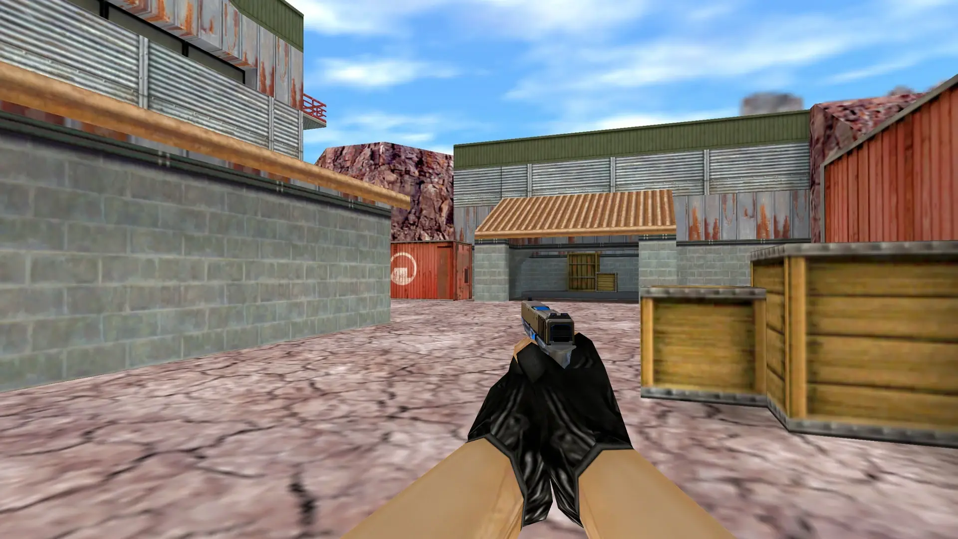 Glock-18 | Clear Polymer — de_nuke (first person)