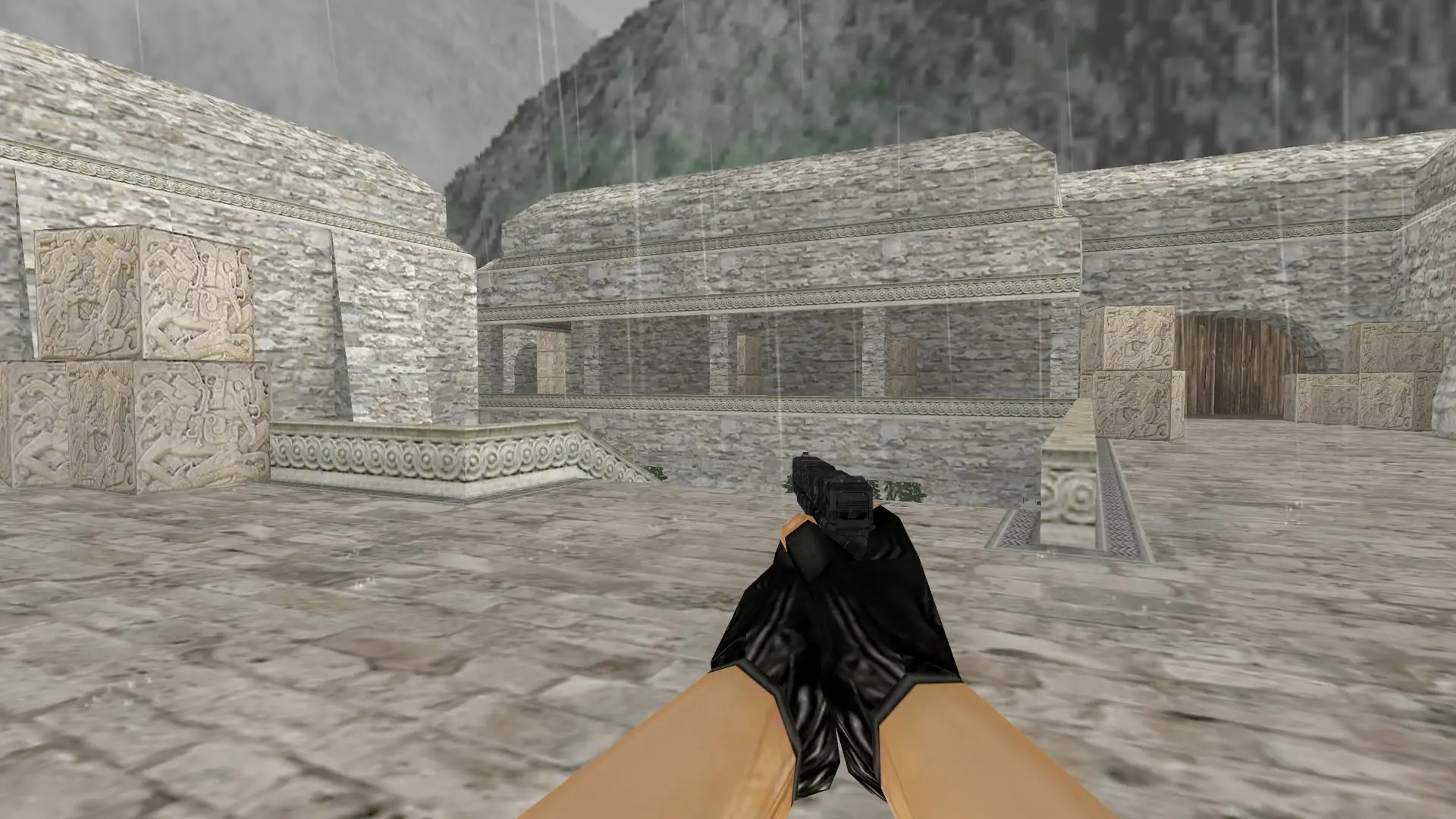 Glock-18 | Red Tire — de_aztec (first person)