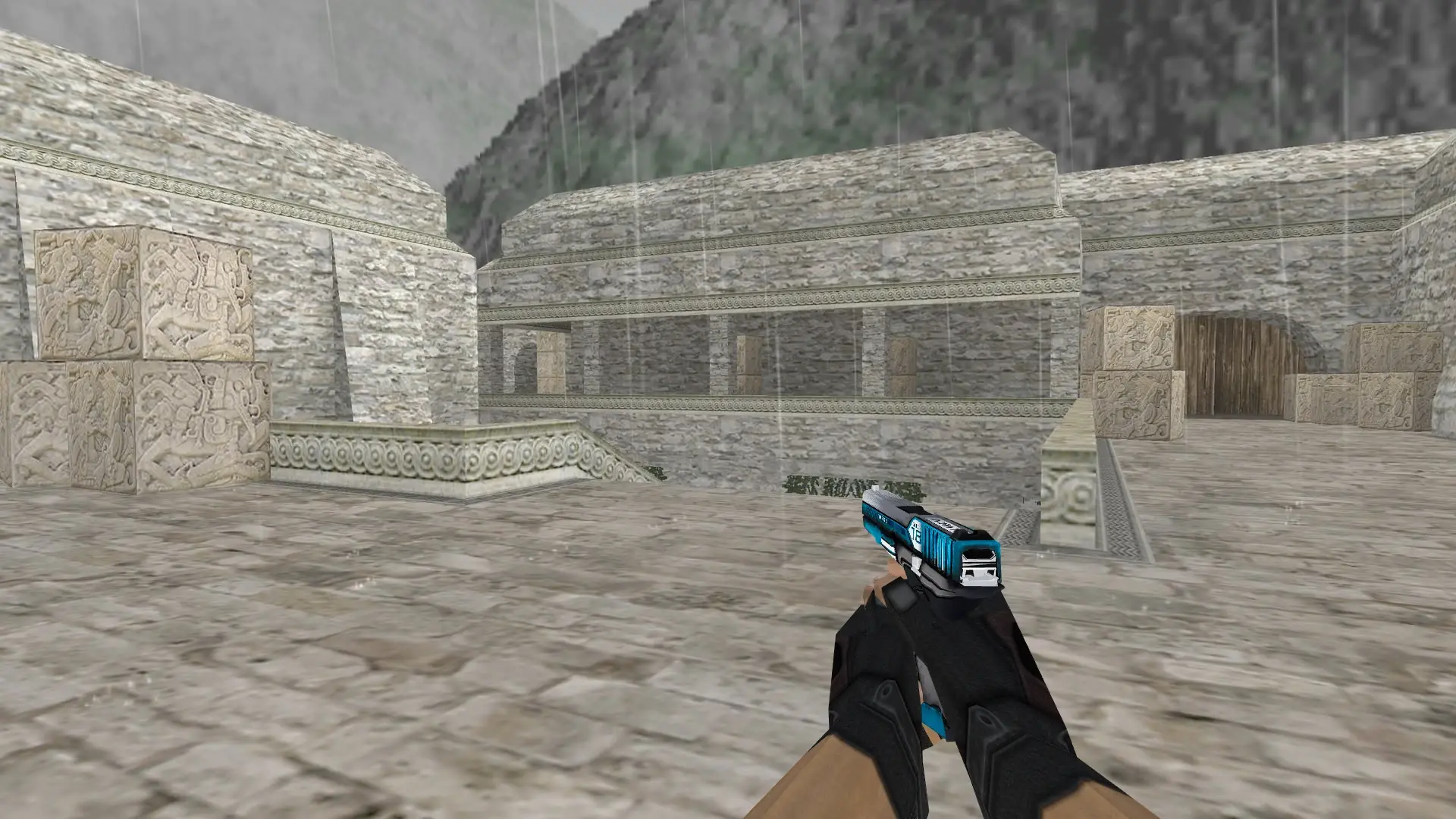 Glock Aero — de_aztec (first person)