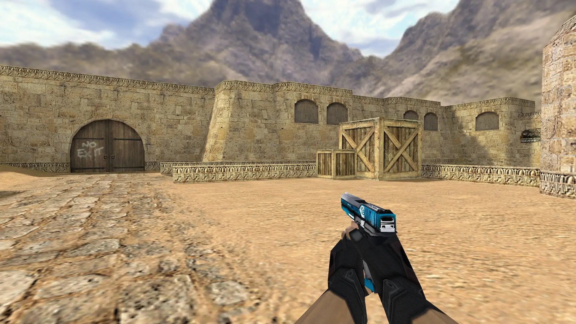 Glock Aero — de_dust2 (first person)