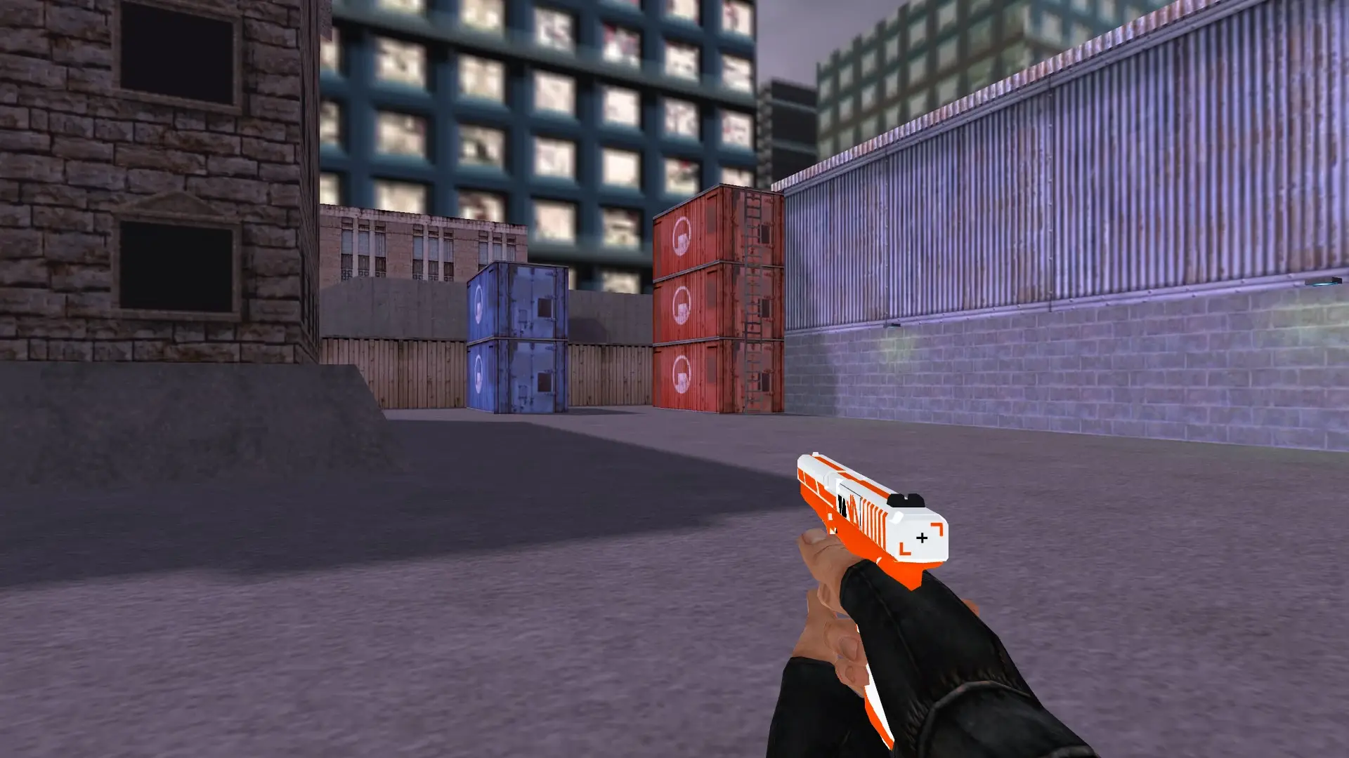 Glock-18 Asiimov — cs_assault (first person)
