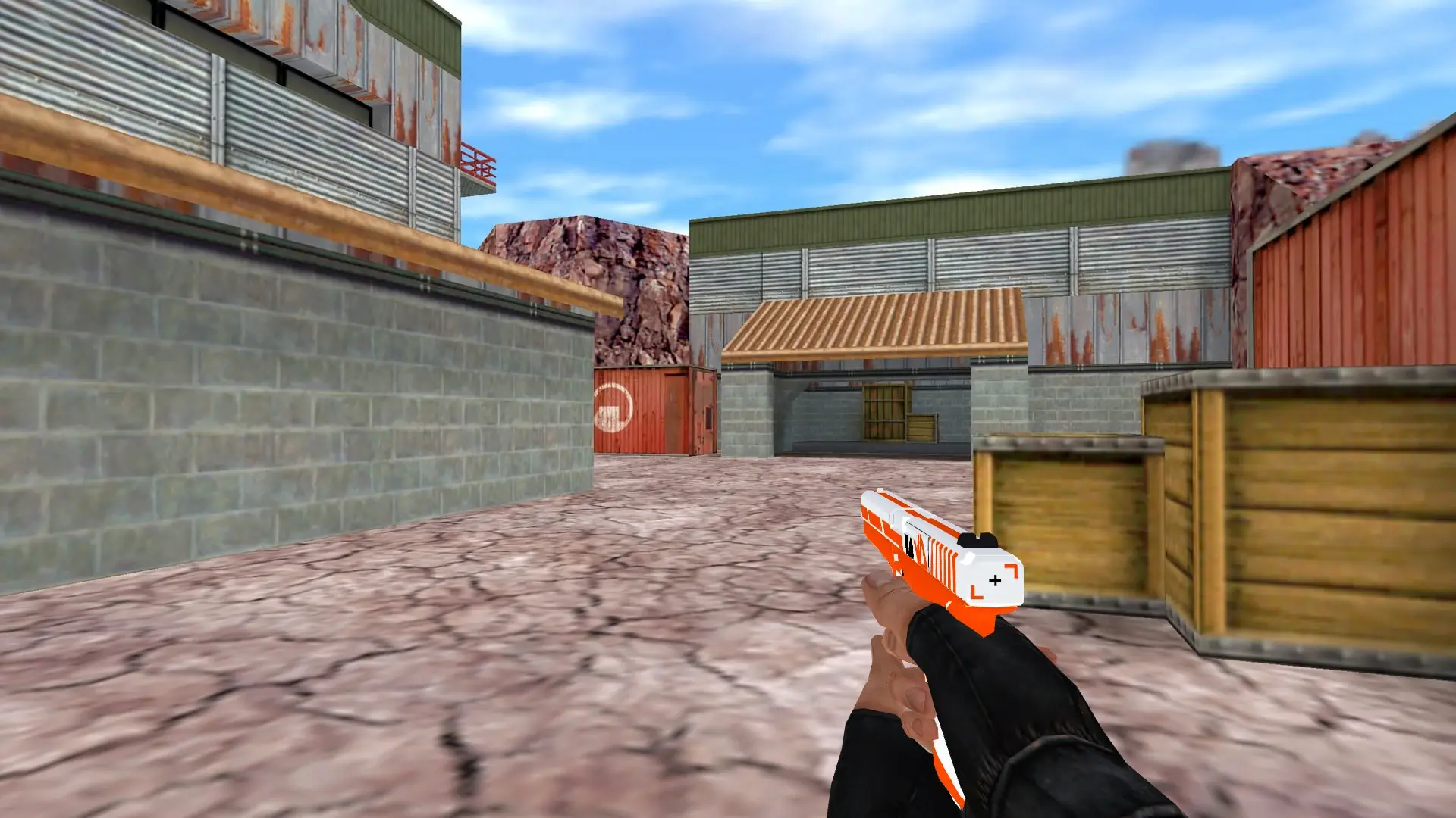 Glock-18 Asiimov — de_nuke (first person)