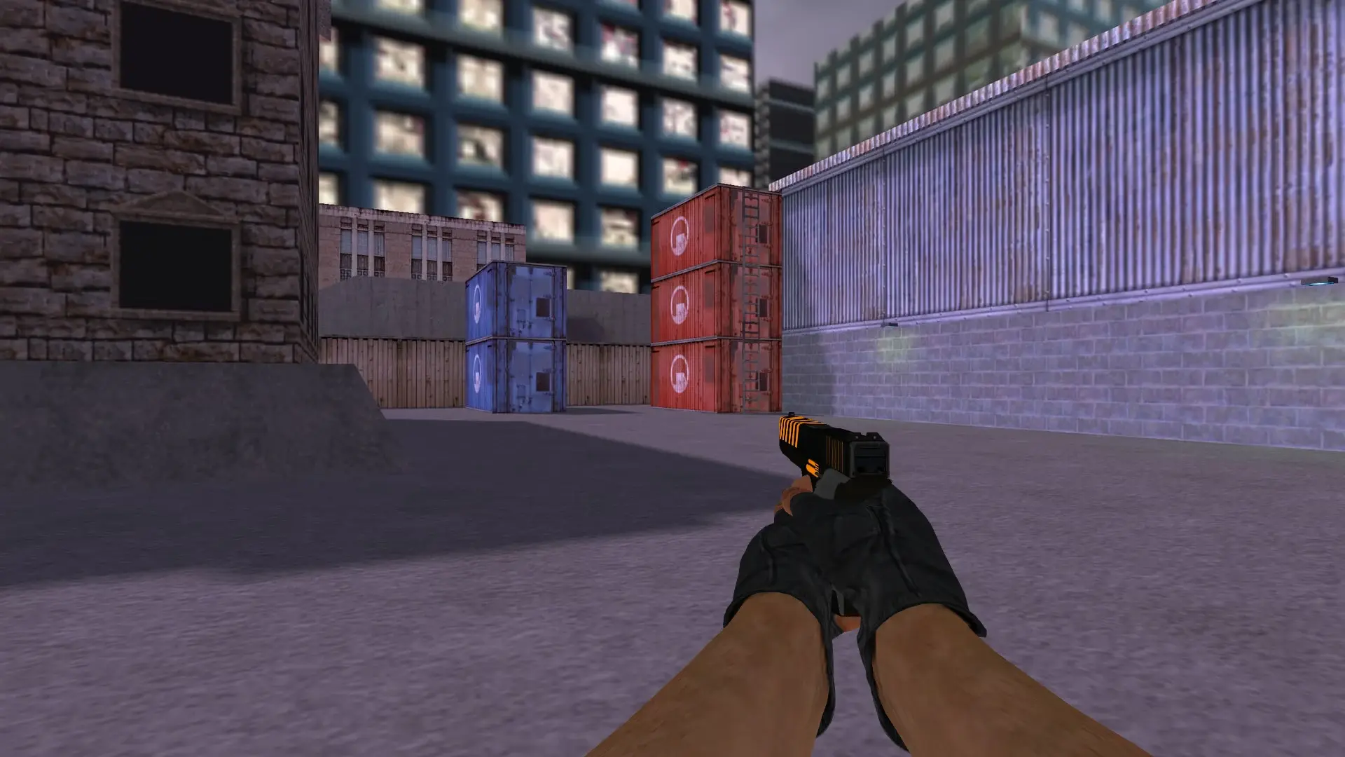 Glock-18 Attention — cs_assault (first person)