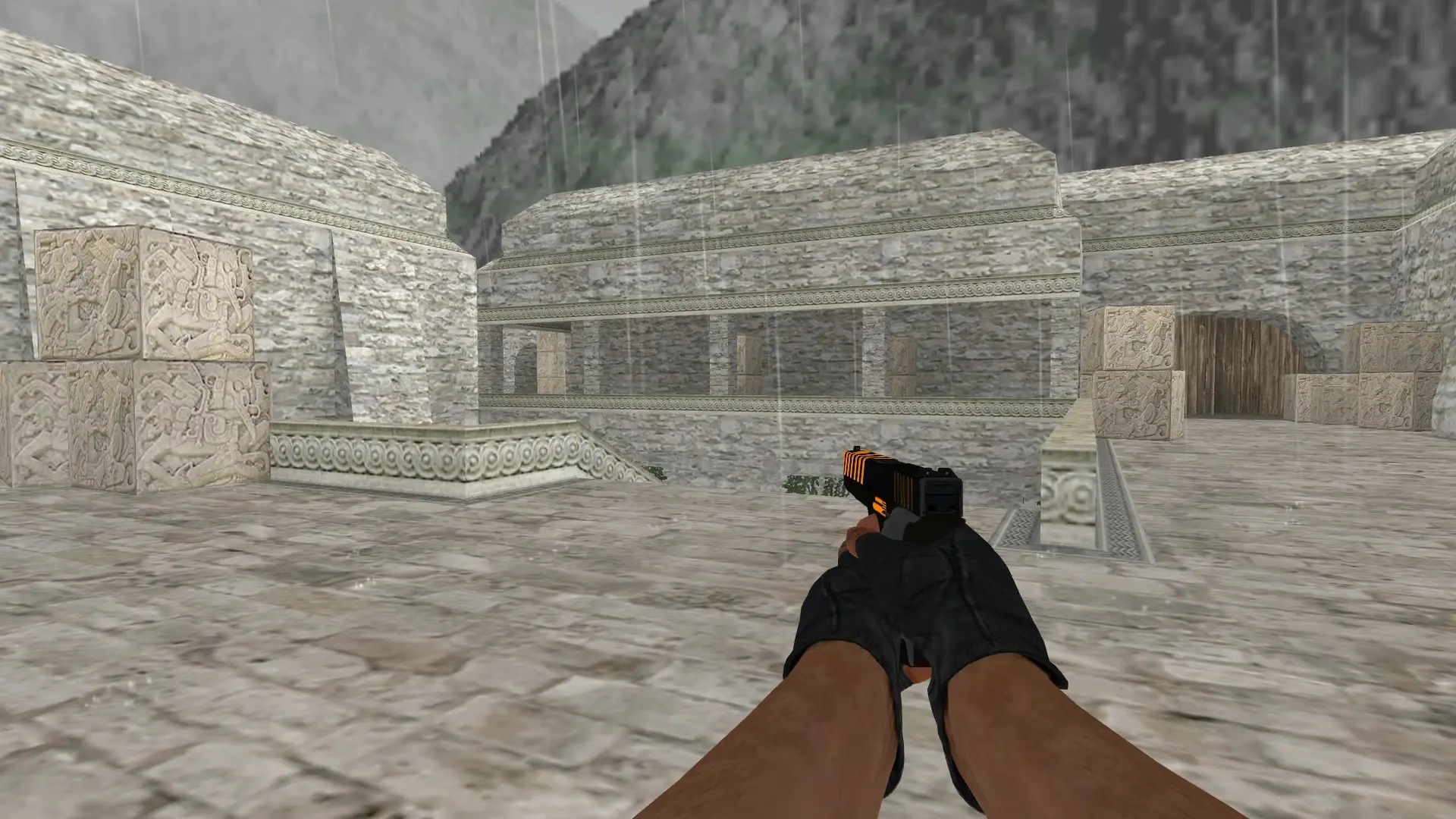 Glock-18 Attention — de_aztec (first person)