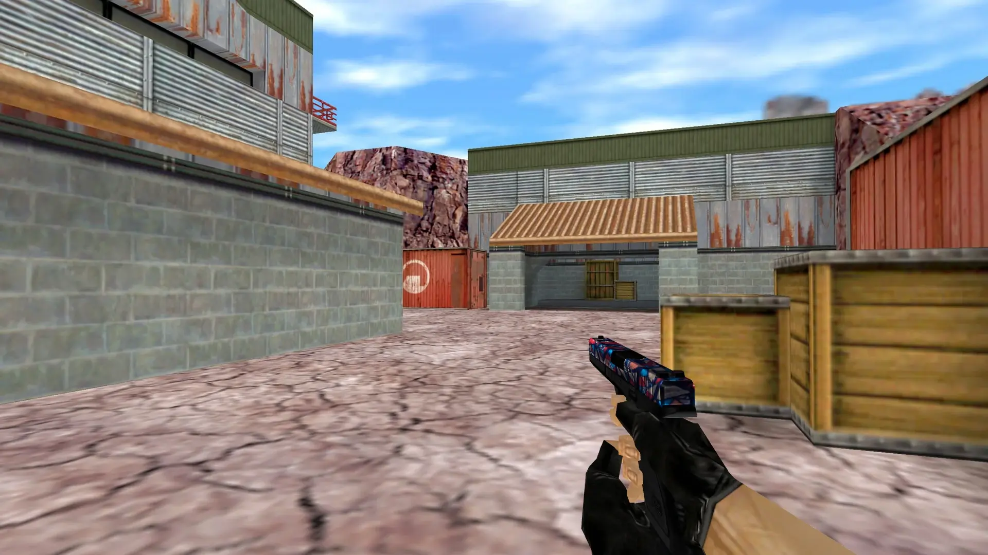 Glock-18 Cubes — de_nuke (first person)