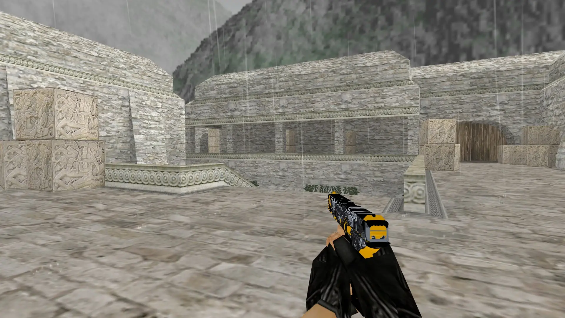 Glock-18 Bones — de_aztec (first person)