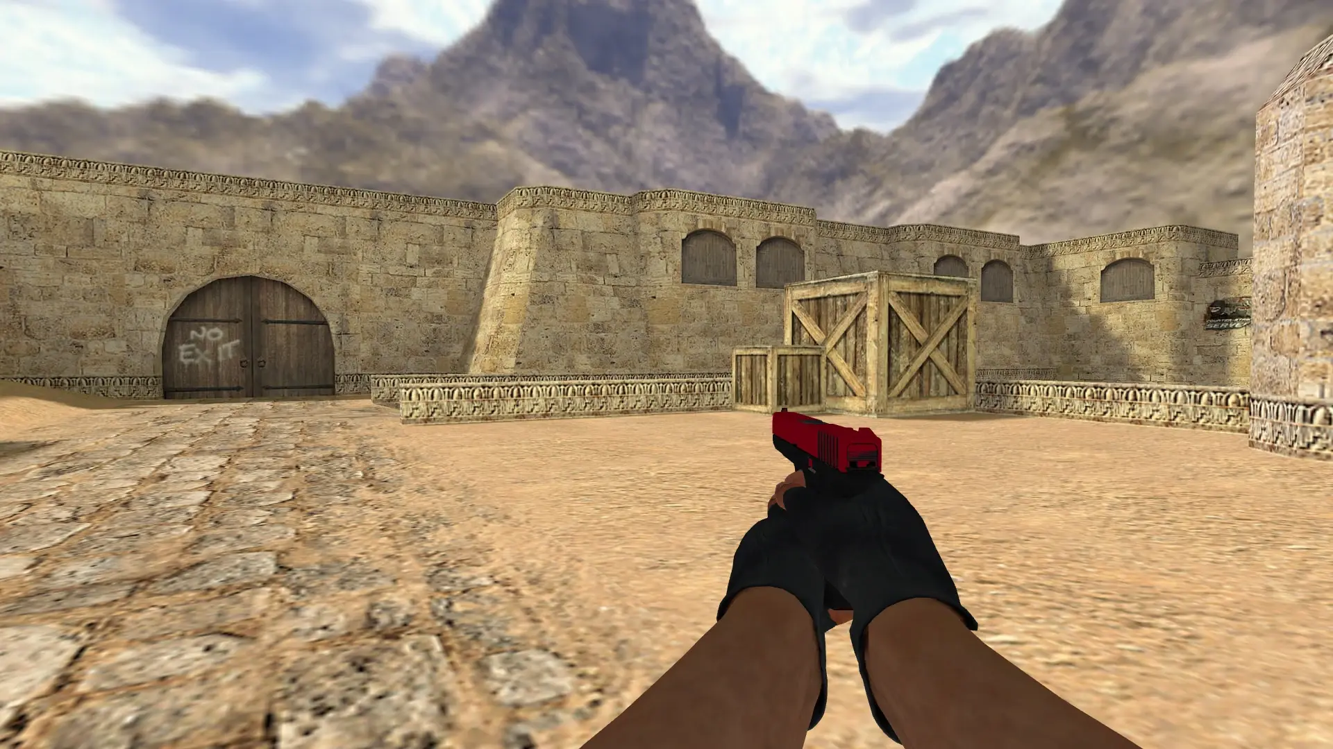Glock-18 | Candy Apple — de_dust2 (first person)