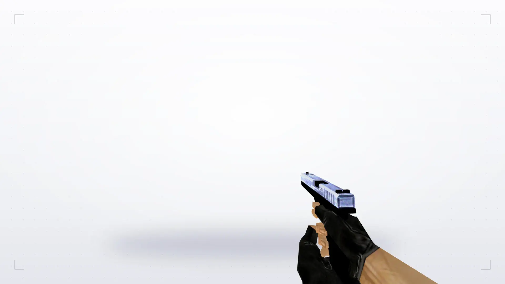 Glock-18 Chrome — first person