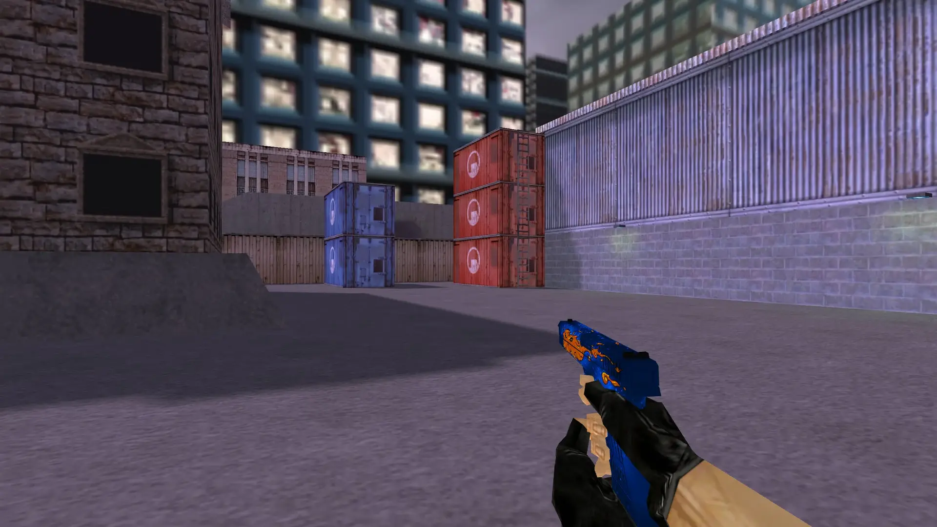 Glock-18 Fire — cs_assault (first person)