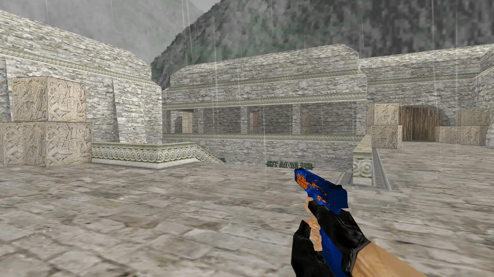 Glock-18 Fire — de_aztec (first person)