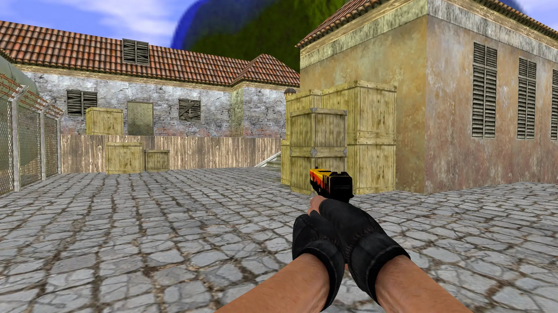 Glock-18 City Scape — de_inferno (first person)