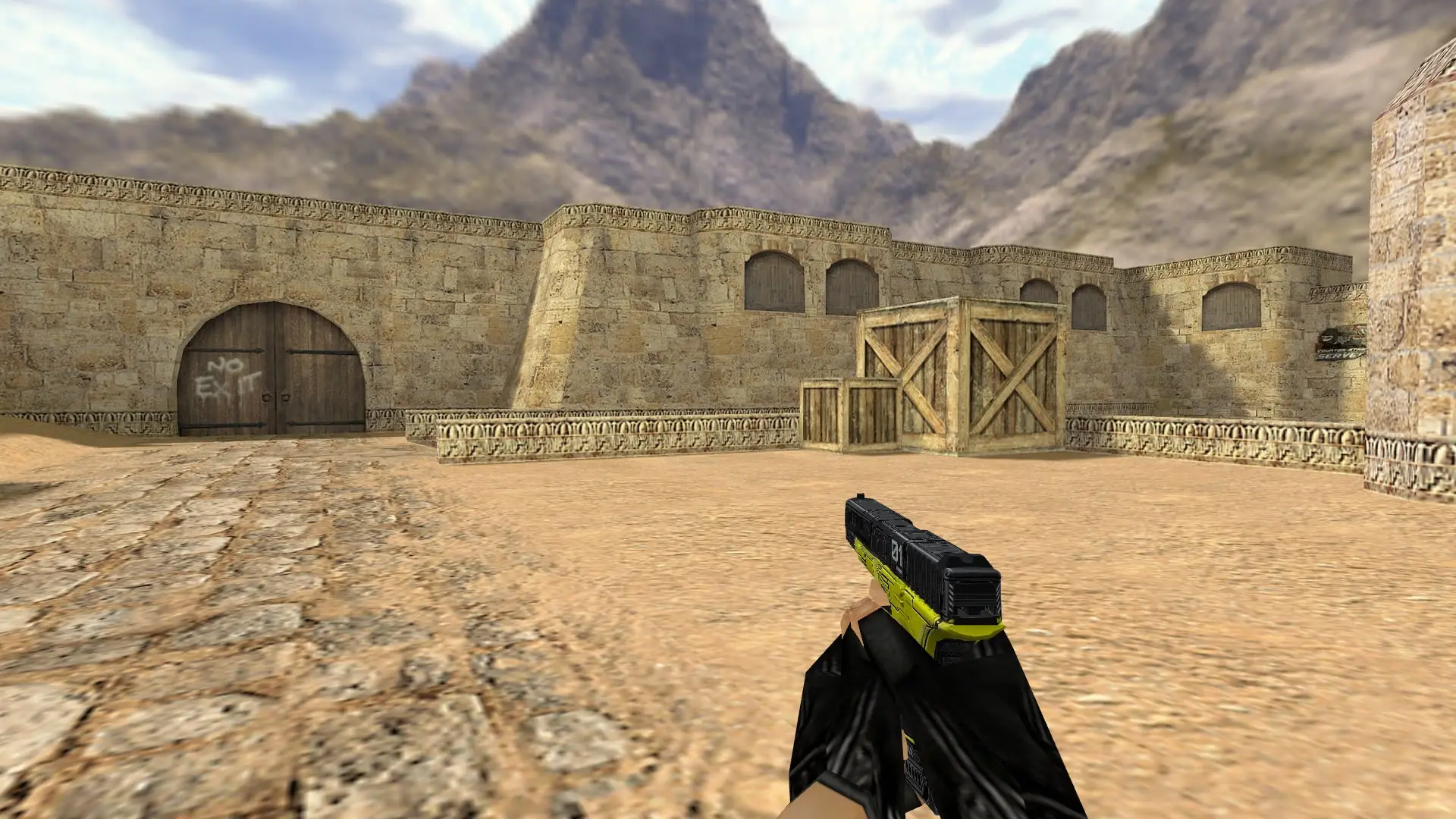 Glock-18 Colony — de_dust2 (first person)
