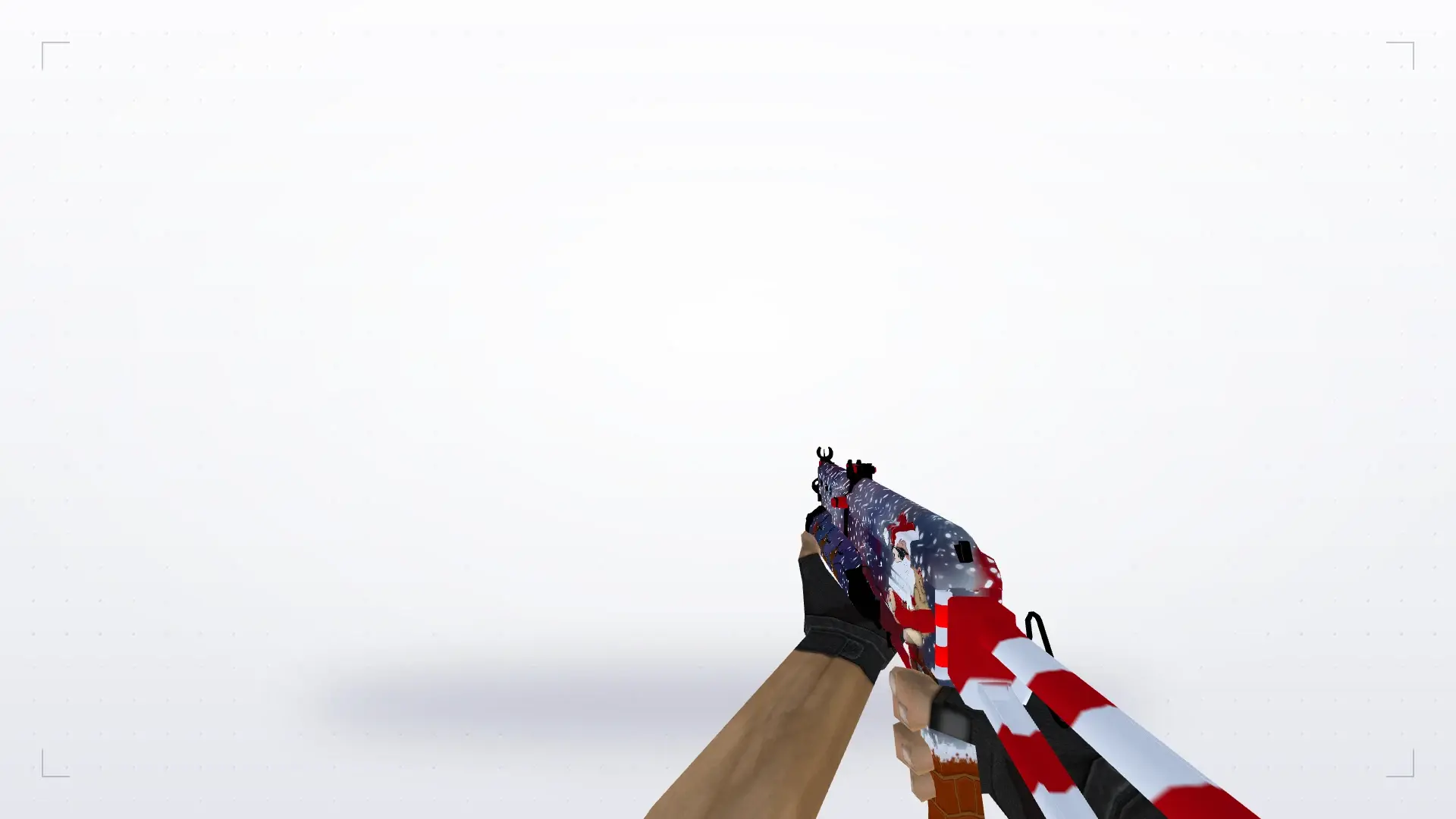 PP-Bizon Santa — first person