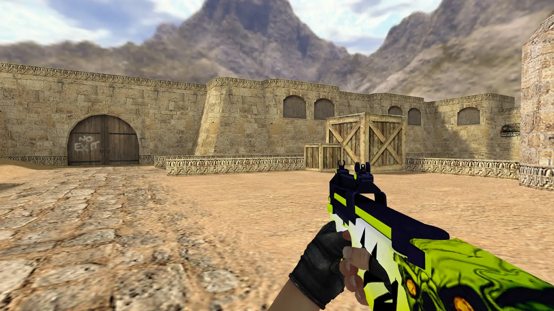 P90 Catalyst — de_dust2 (first person)