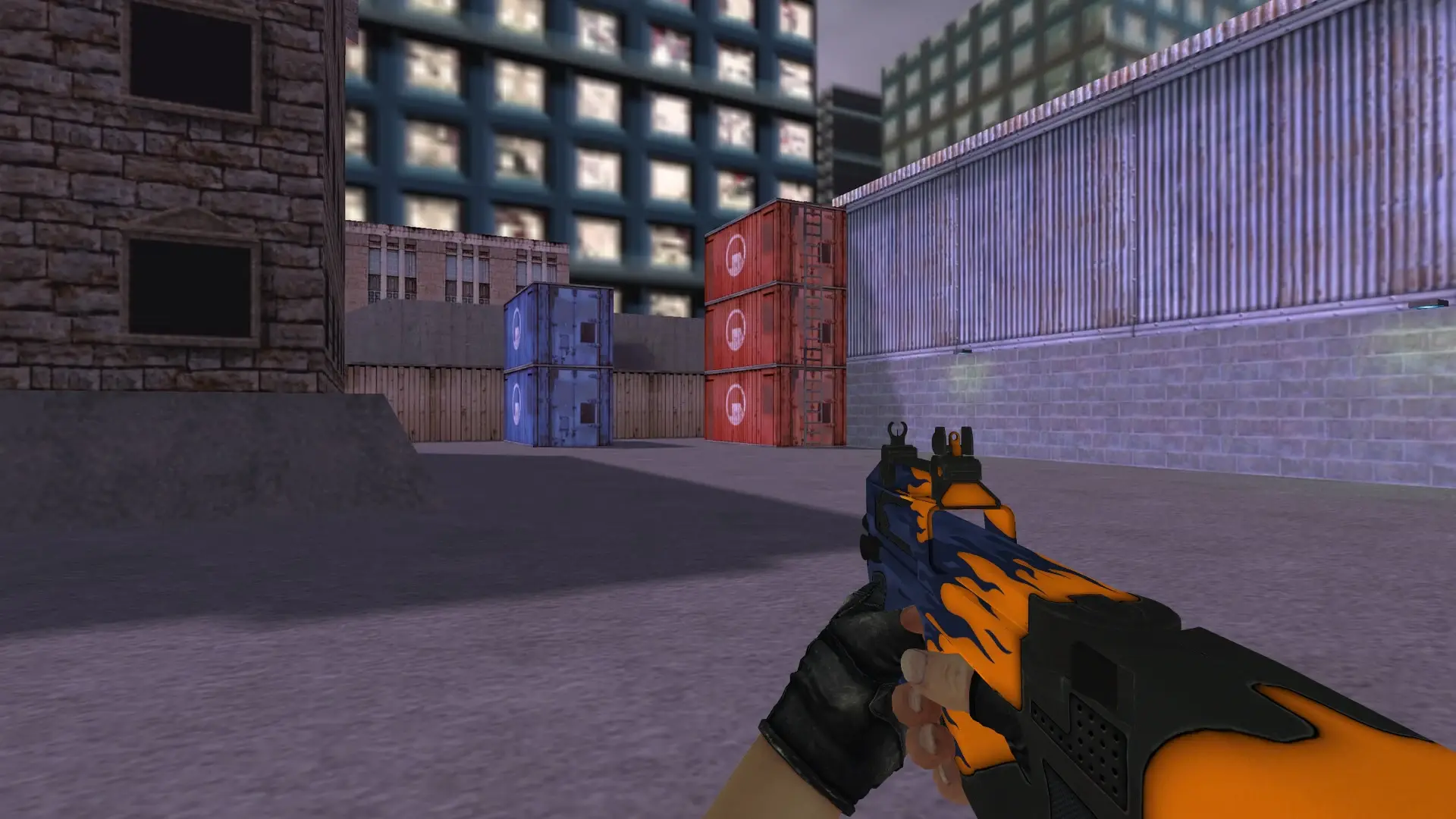 P90 Chopper — cs_assault (first person)