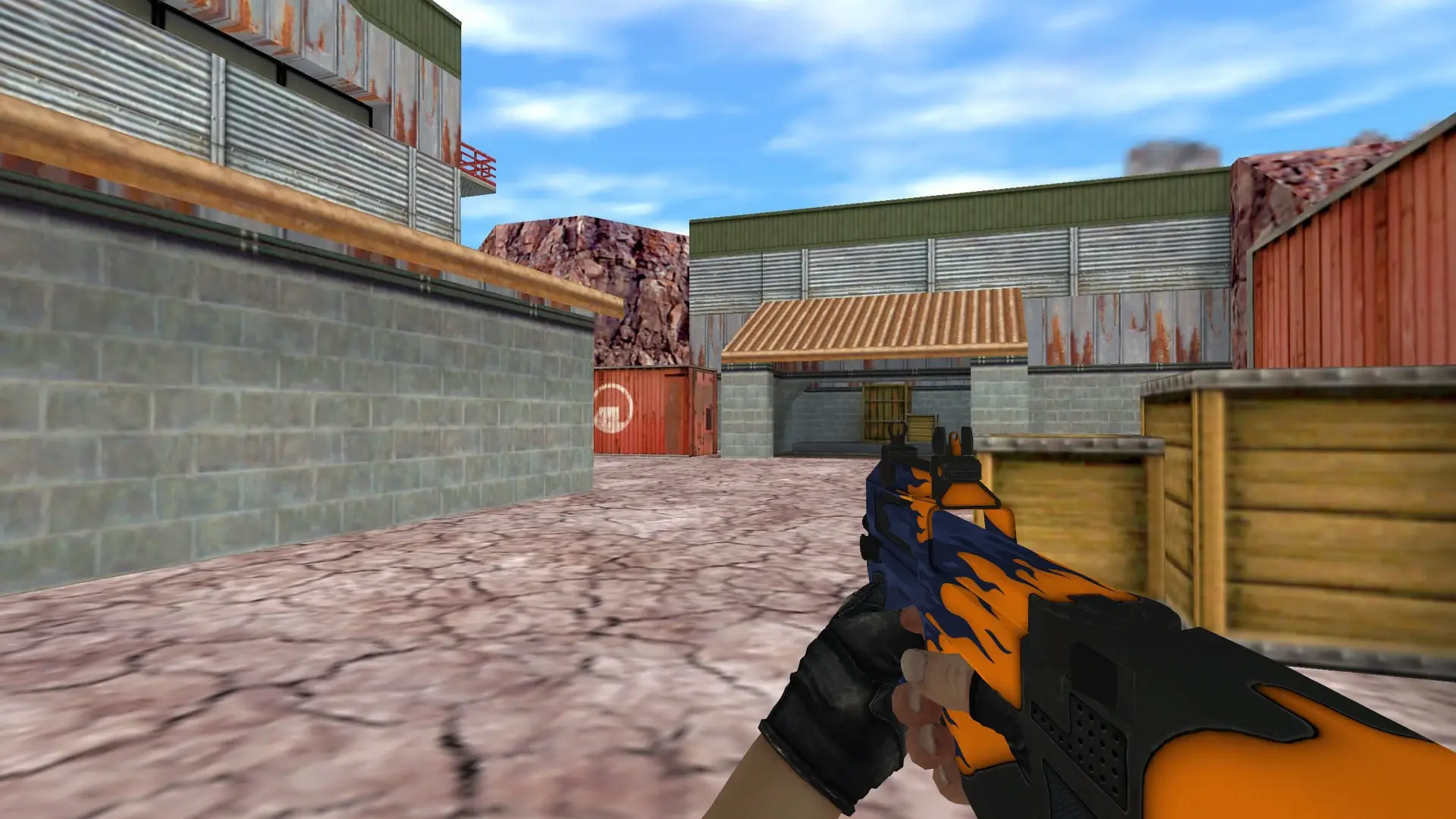 P90 Chopper — de_nuke (first person)