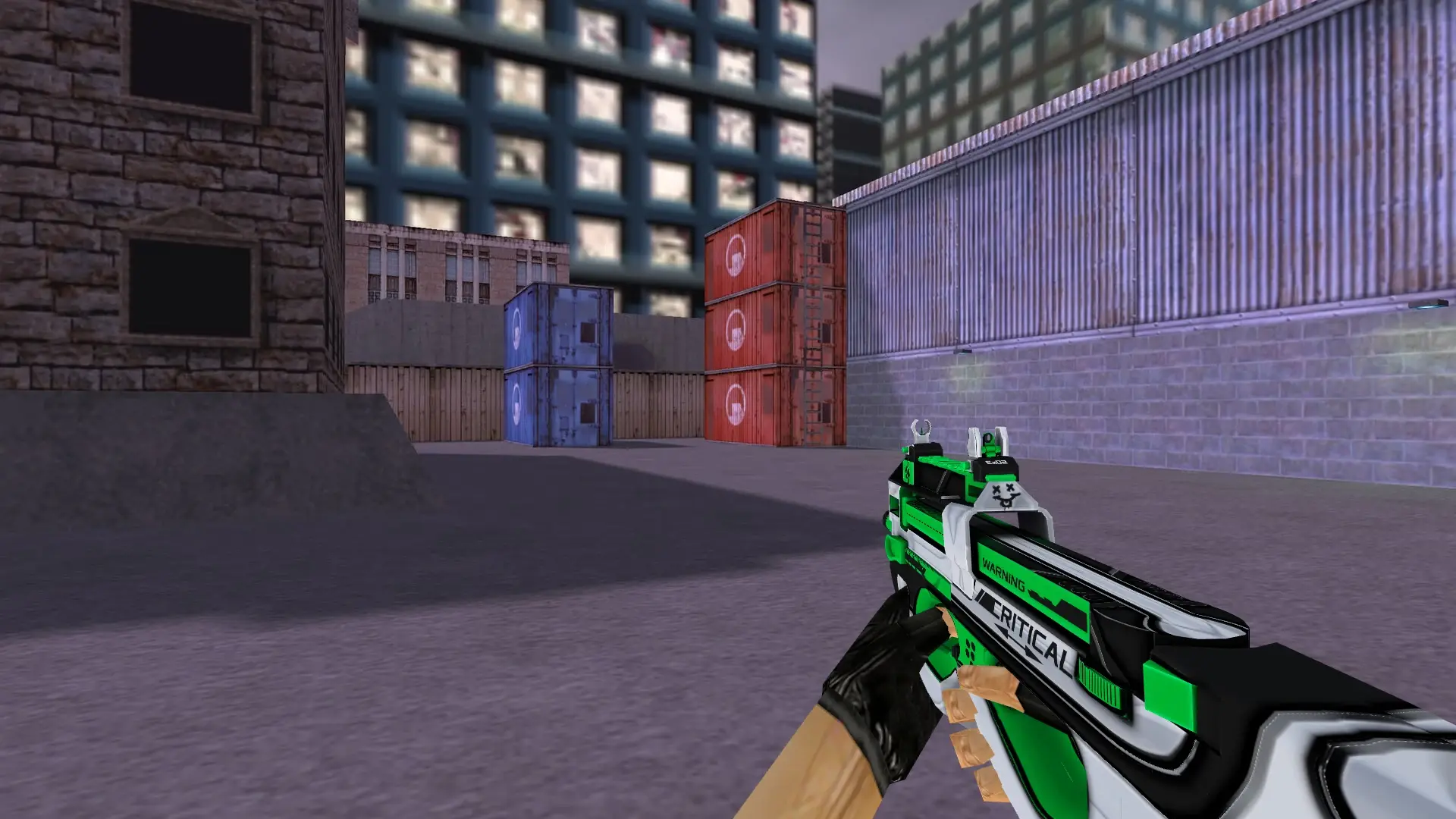 P90 Critical — cs_assault (first person)