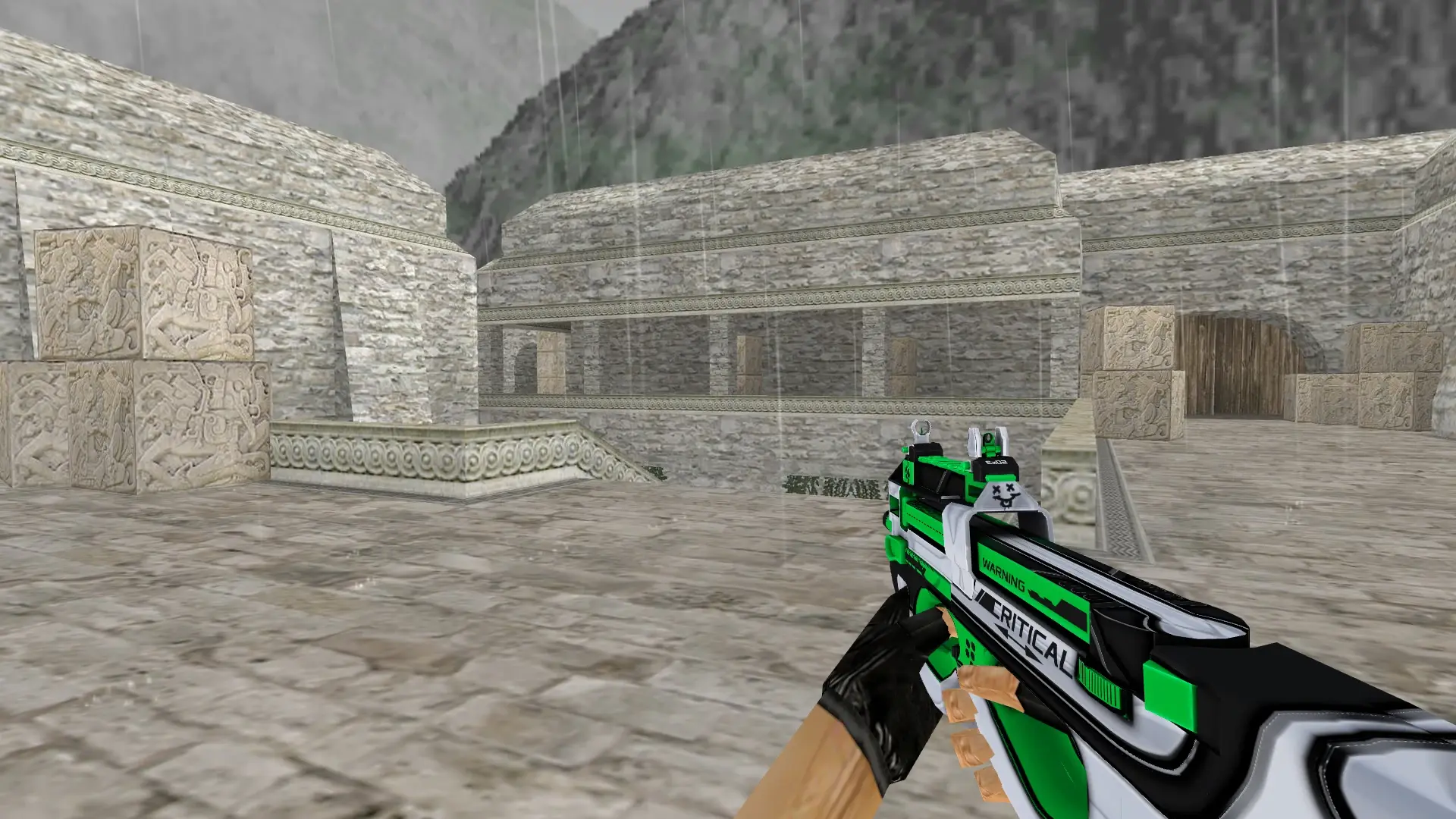 P90 Critical — de_aztec (first person)
