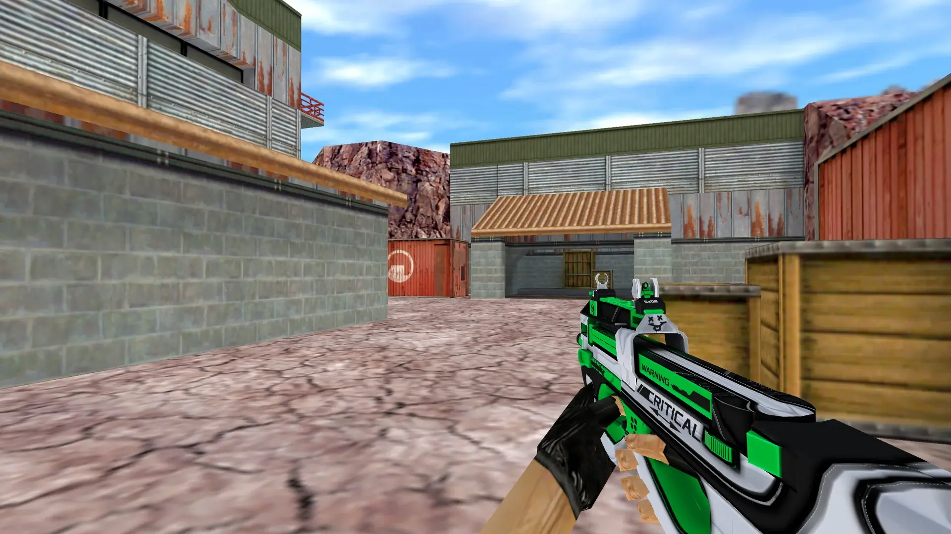 P90 Critical — de_nuke (first person)