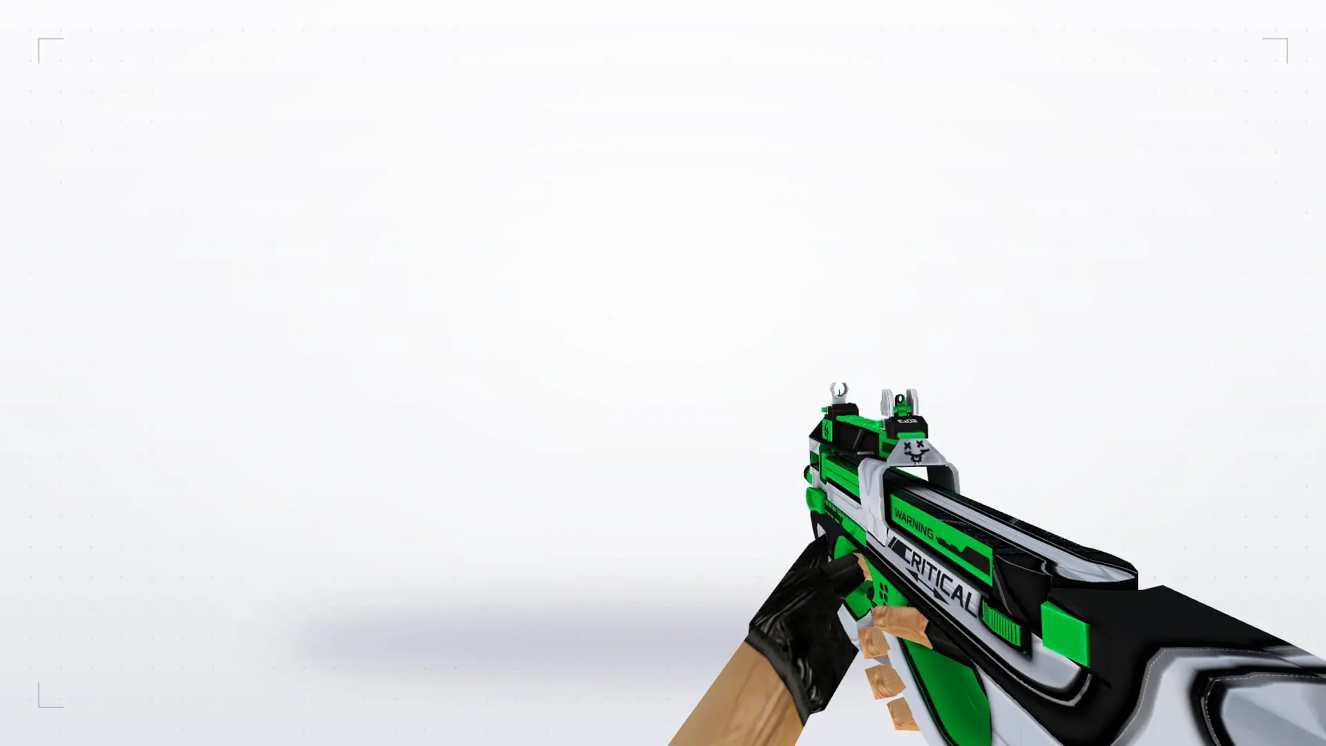 P90 Critical — first person