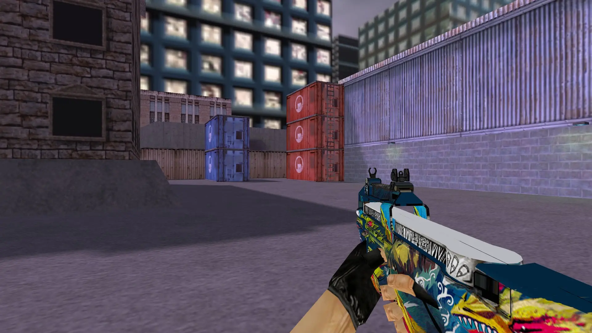 P90 Cyclone — cs_assault (first person)