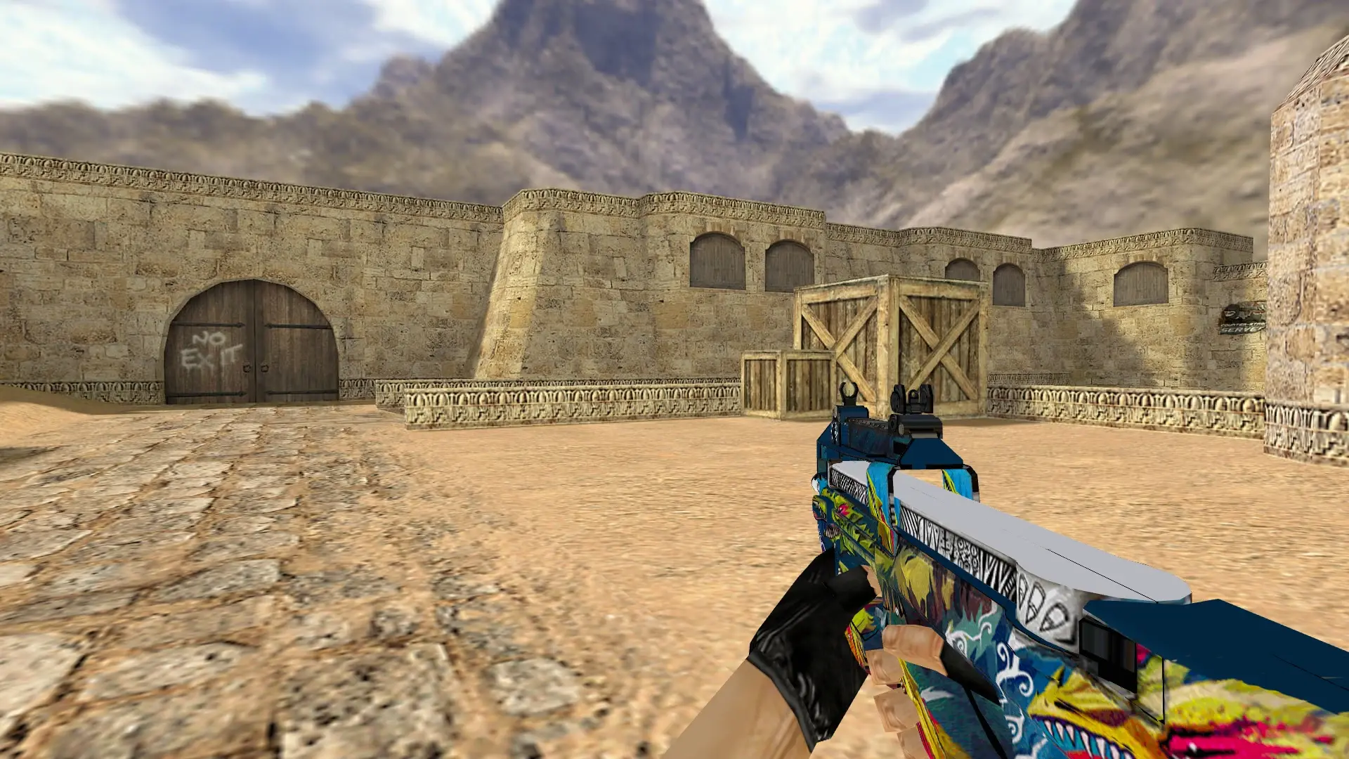 P90 Cyclone — de_dust2 (first person)
