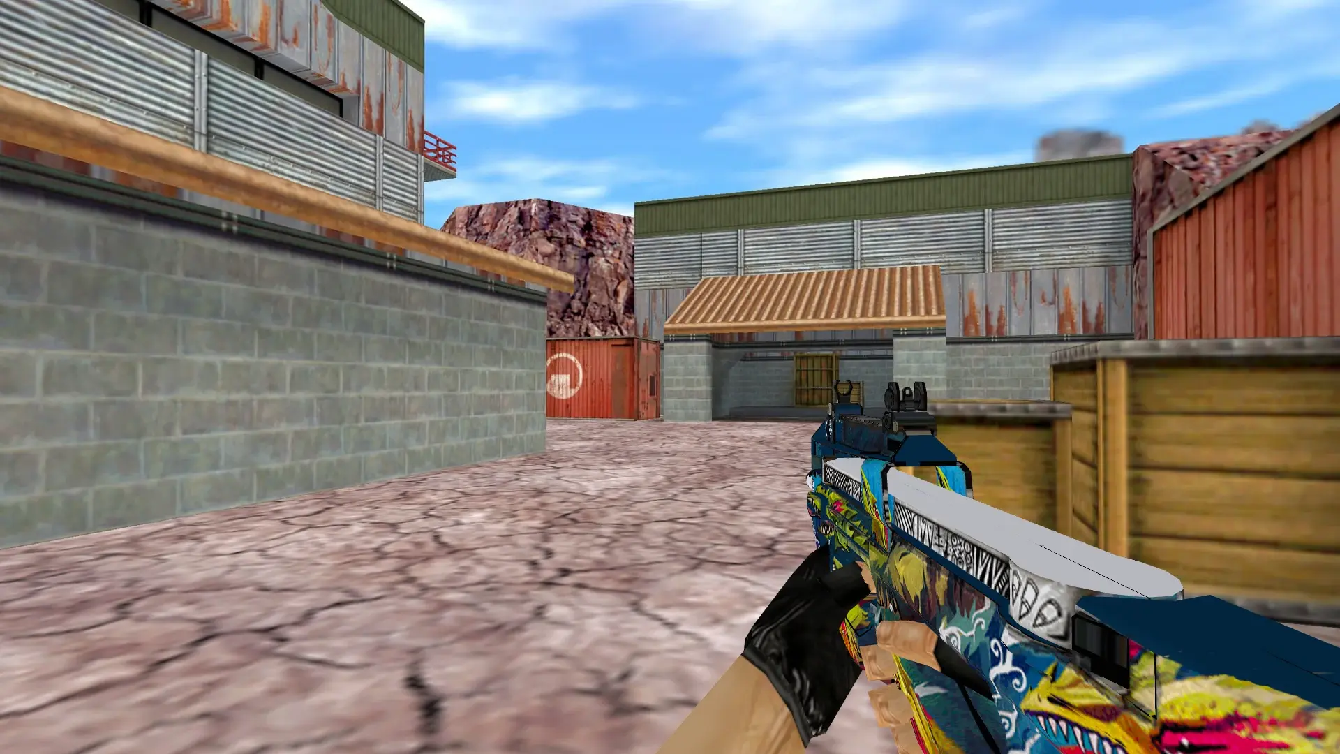 P90 Cyclone — de_nuke (first person)