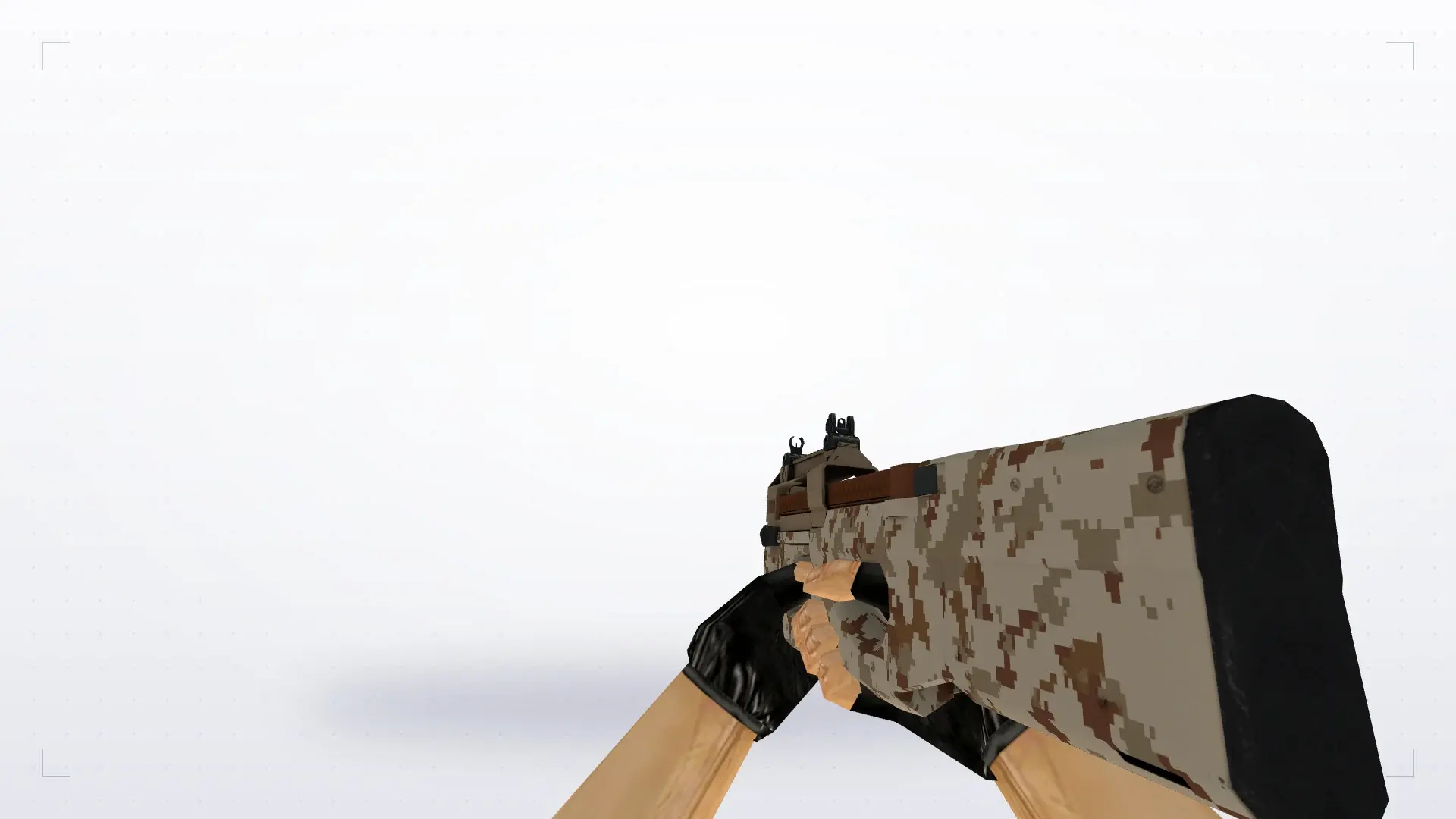 P90 | Desert DDPAT — first person