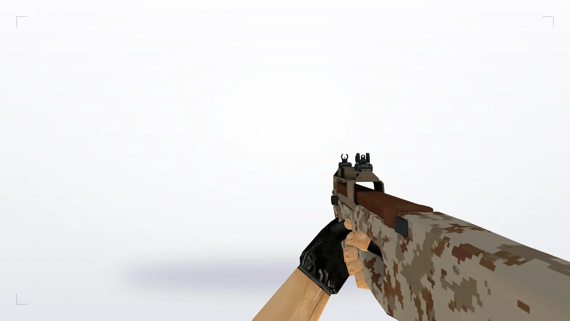P90 | Desert DDPAT — first person