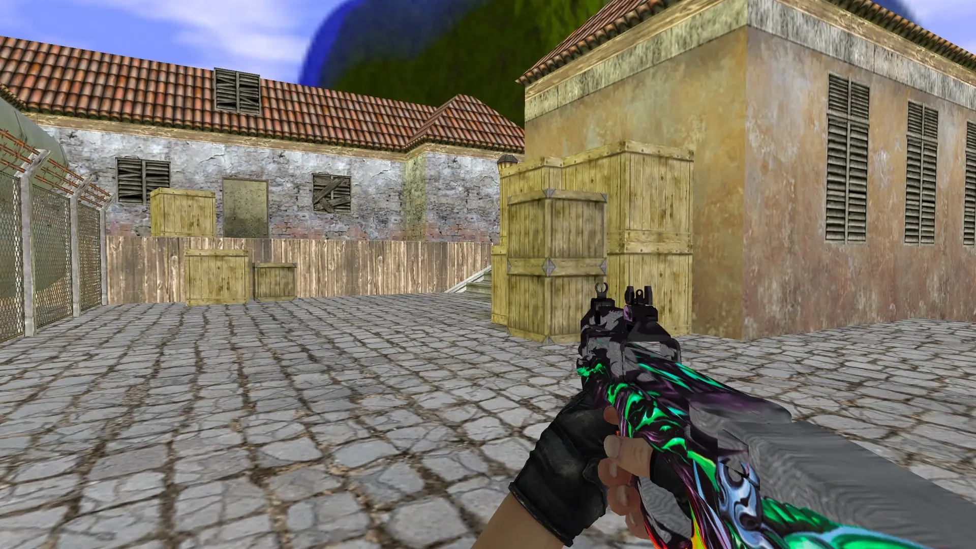 P90 Fire Dragon — de_inferno (first person)