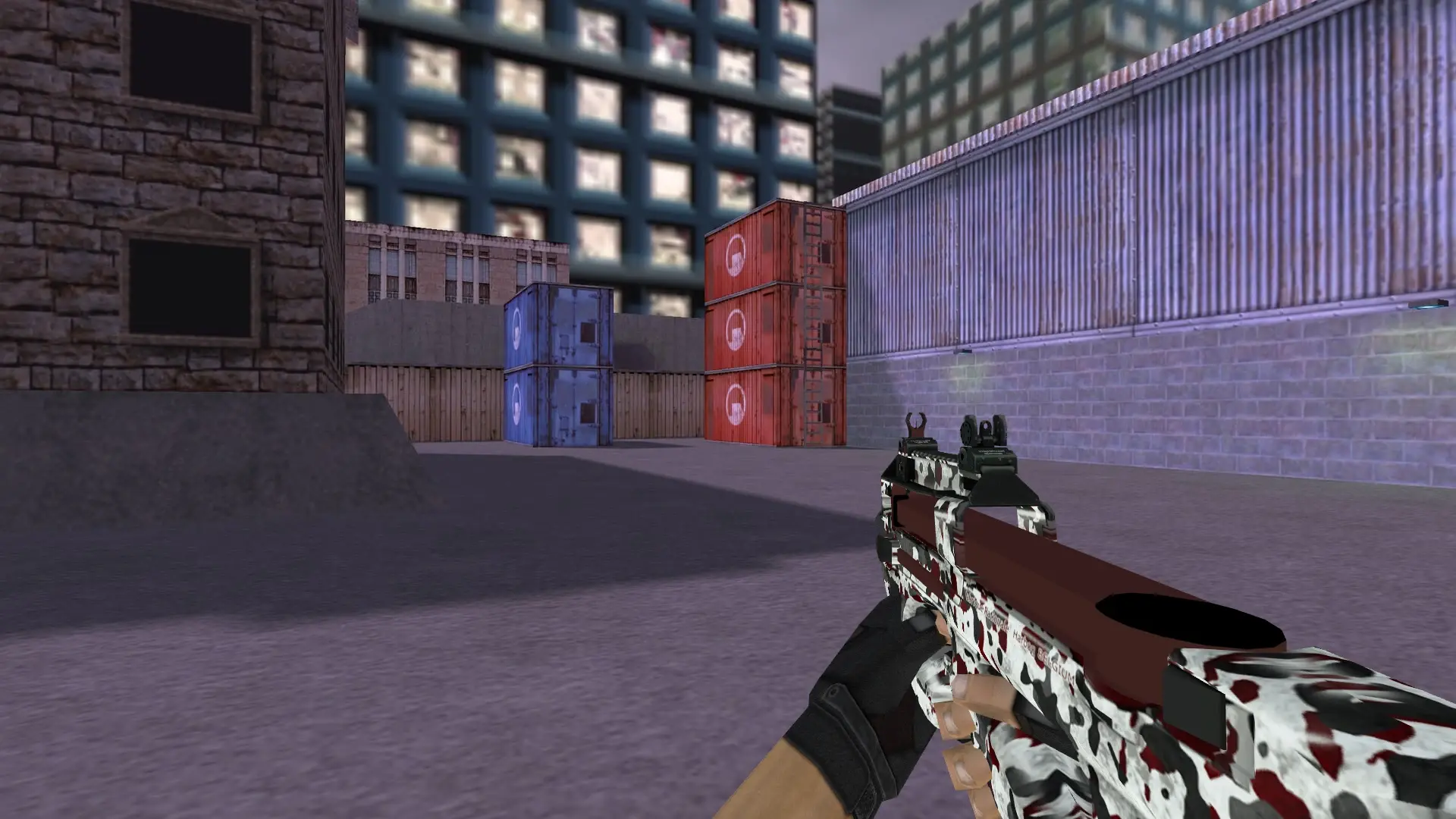 P90 Flush Royale — cs_assault (first person)