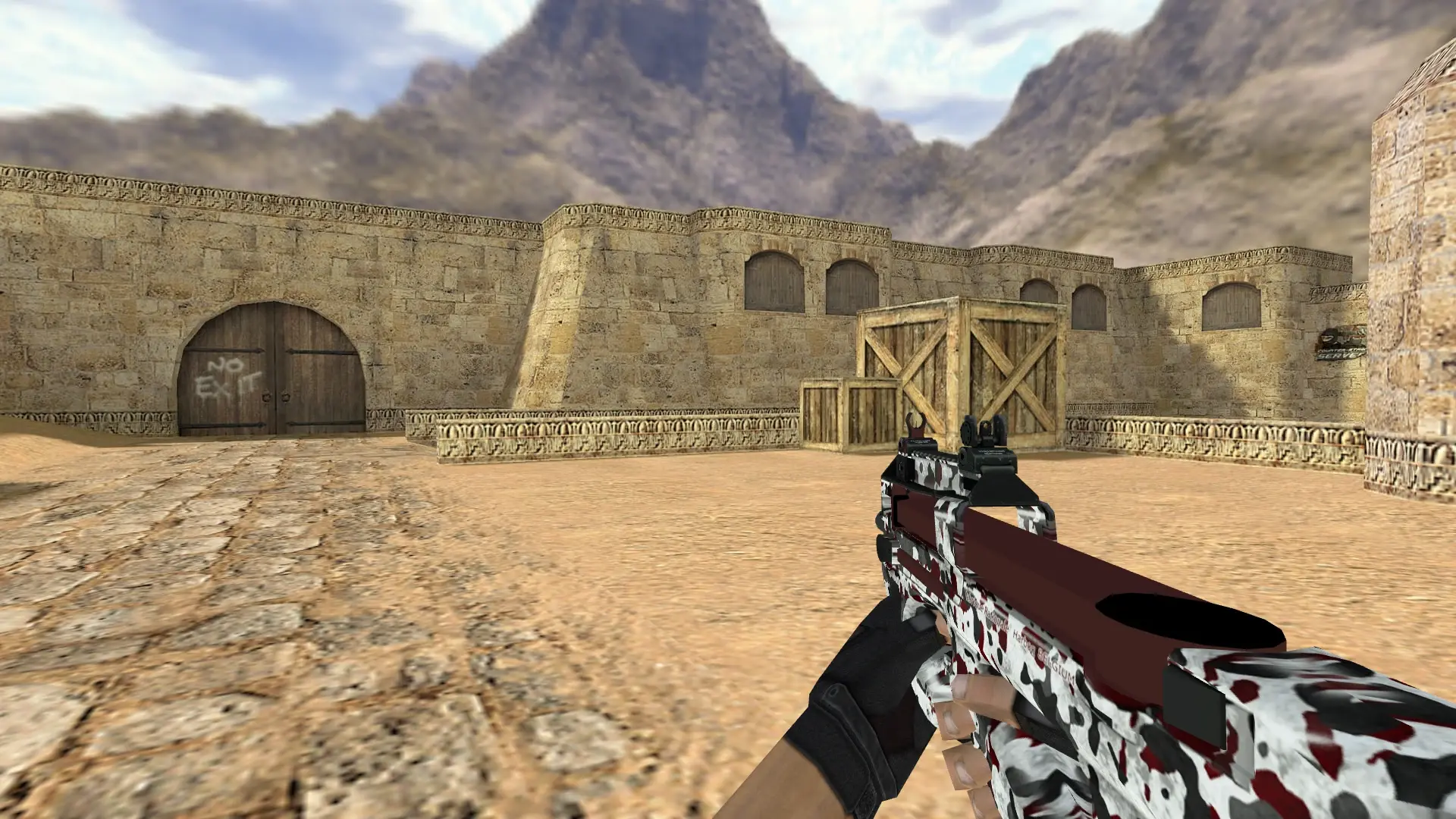 P90 Flush Royale — de_dust2 (first person)