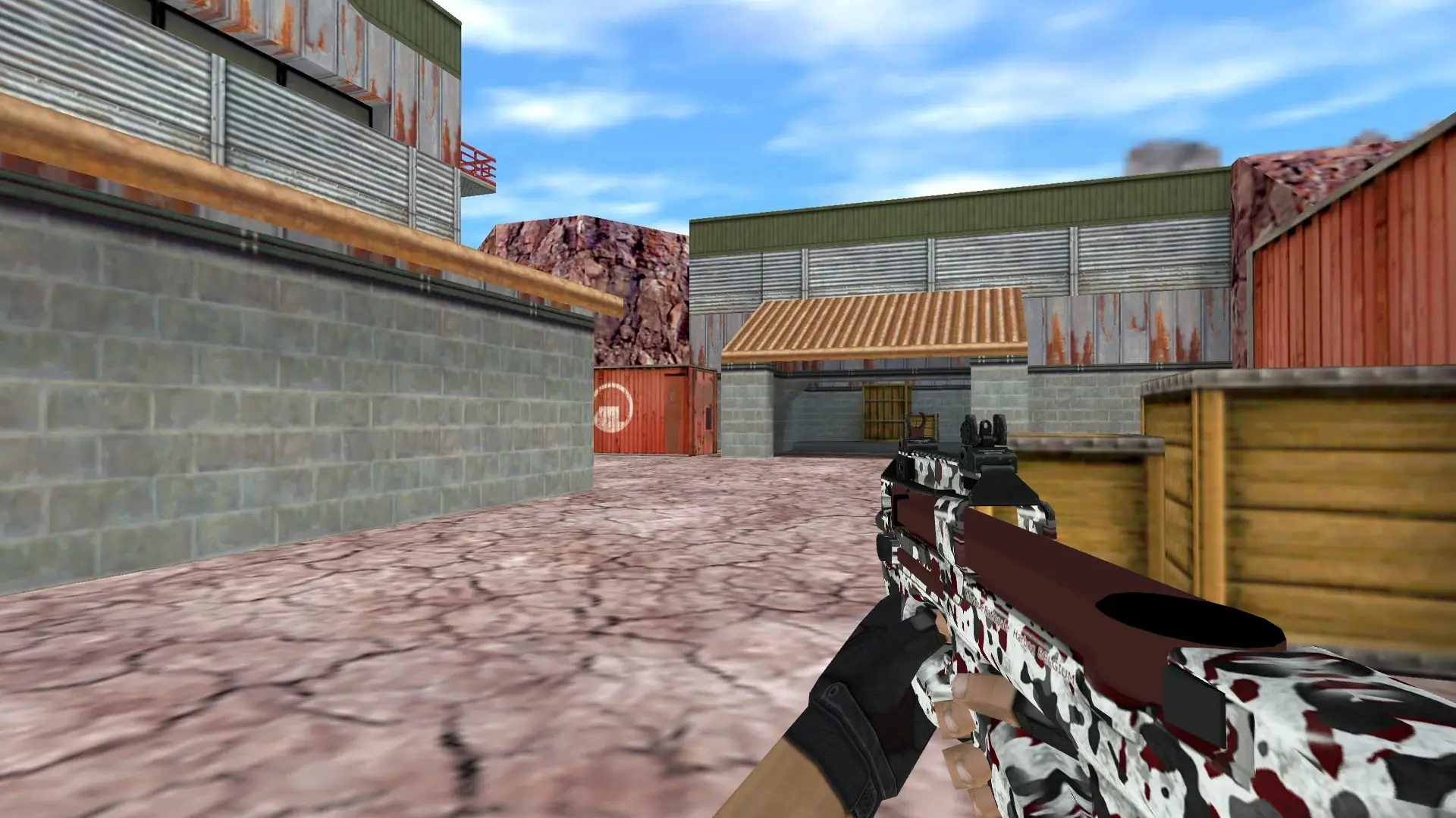 P90 Flush Royale — de_nuke (first person)