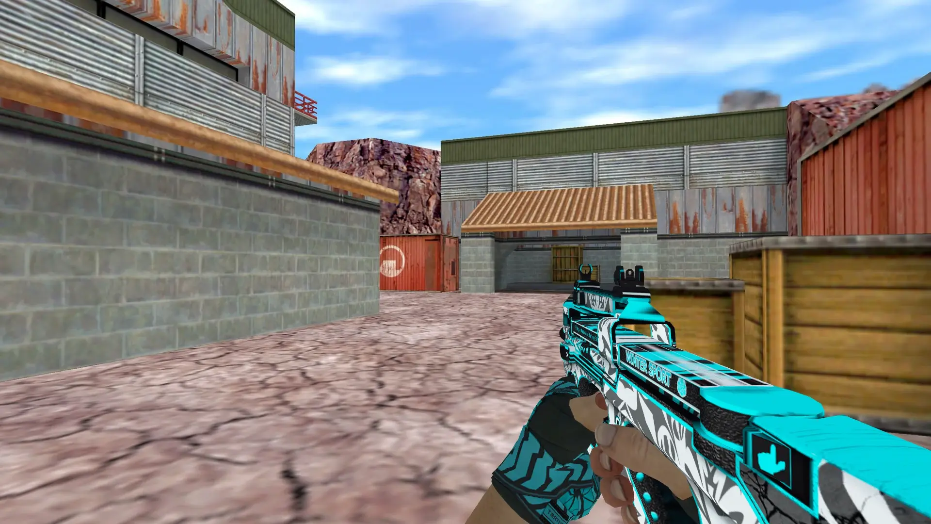 P90 Frontside Misty — de_nuke (first person)