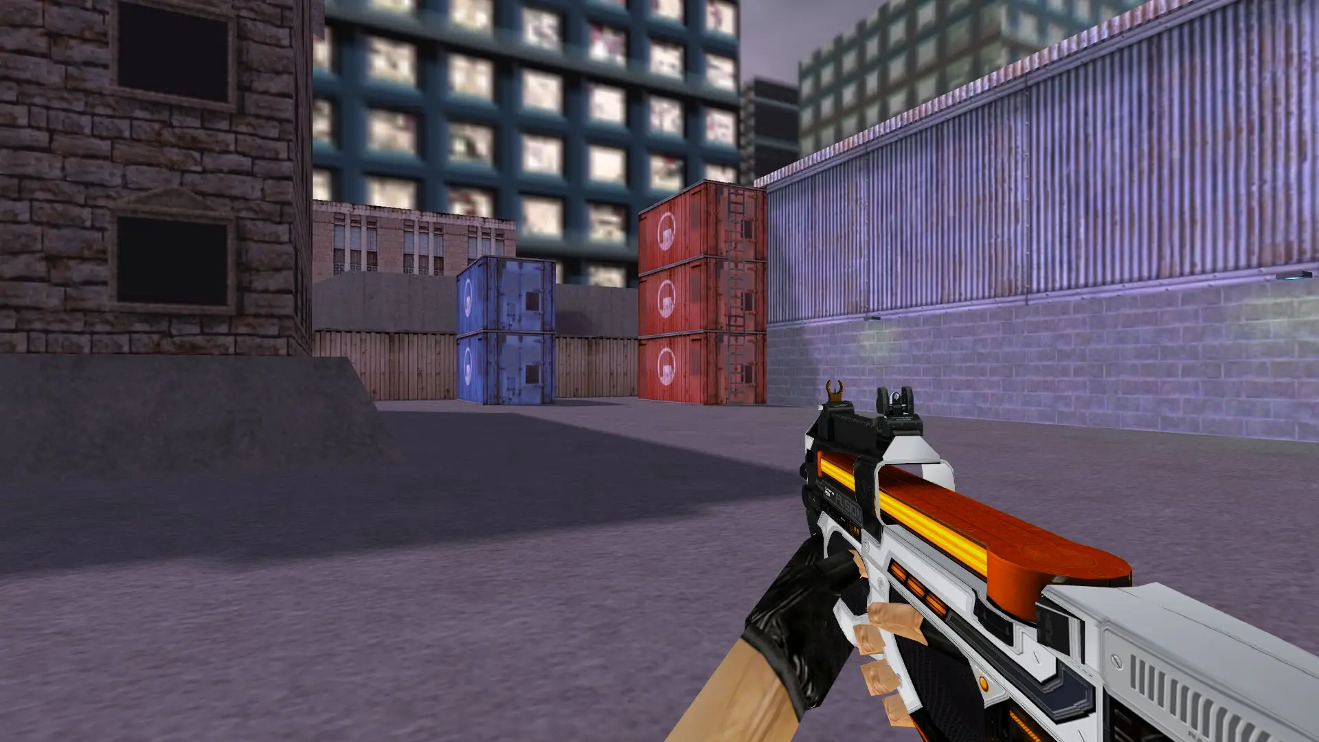 P90 Fusion — cs_assault (first person)